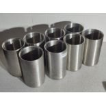 8 x Stainless Steel Cutlery Holders - Dimensions: H20 x W12 cms - CL011 - Ref: NCE164 Mez -