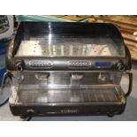 1 x San Remo 2 Group Espresso Coffee Machine - Model IVM210213812 - Type 410.3 - 5100w 240v
