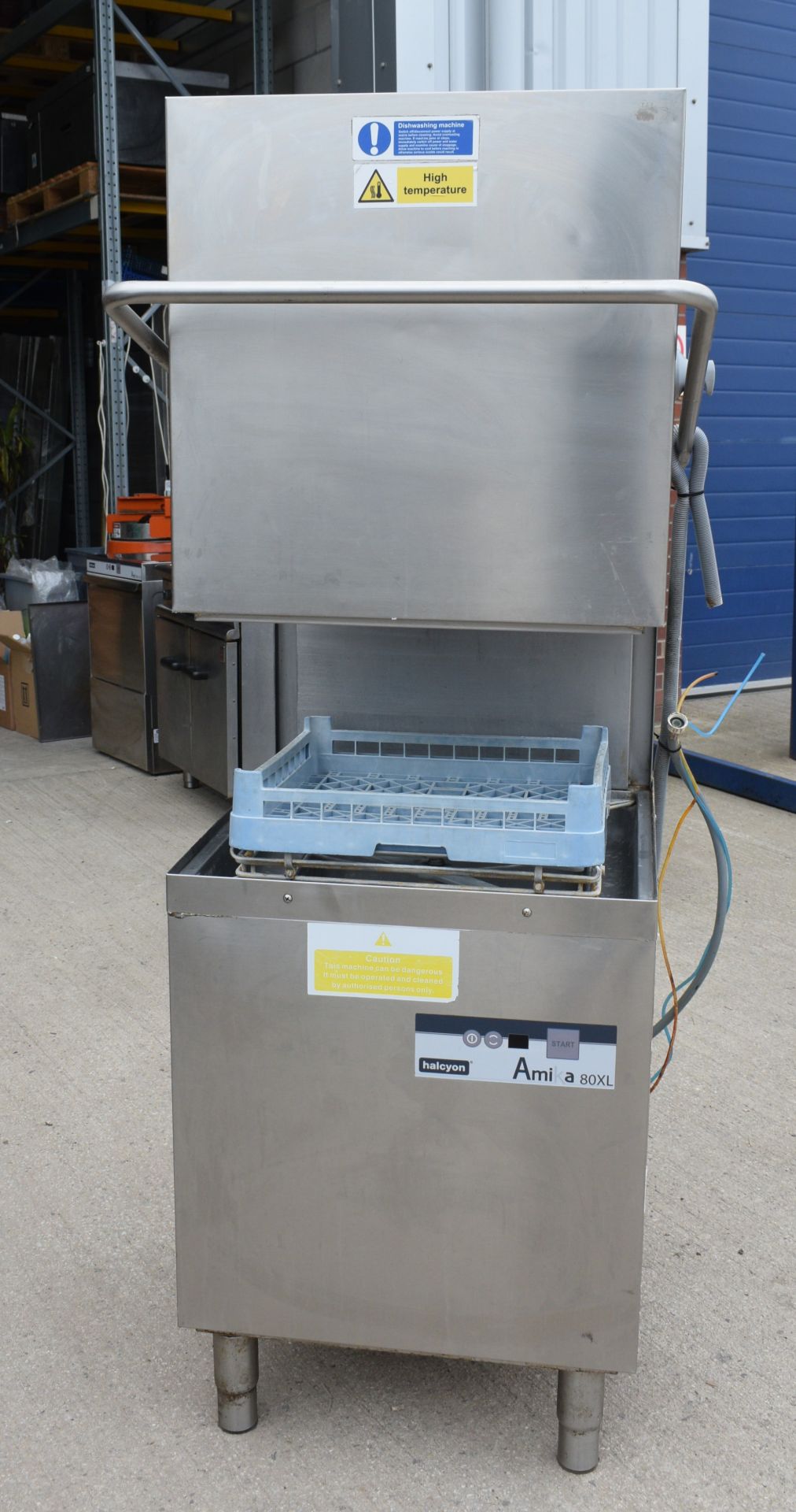 1 x Halcyon Amika 80XL Passthrough Commercial Dishwasher - Image 2 of 9