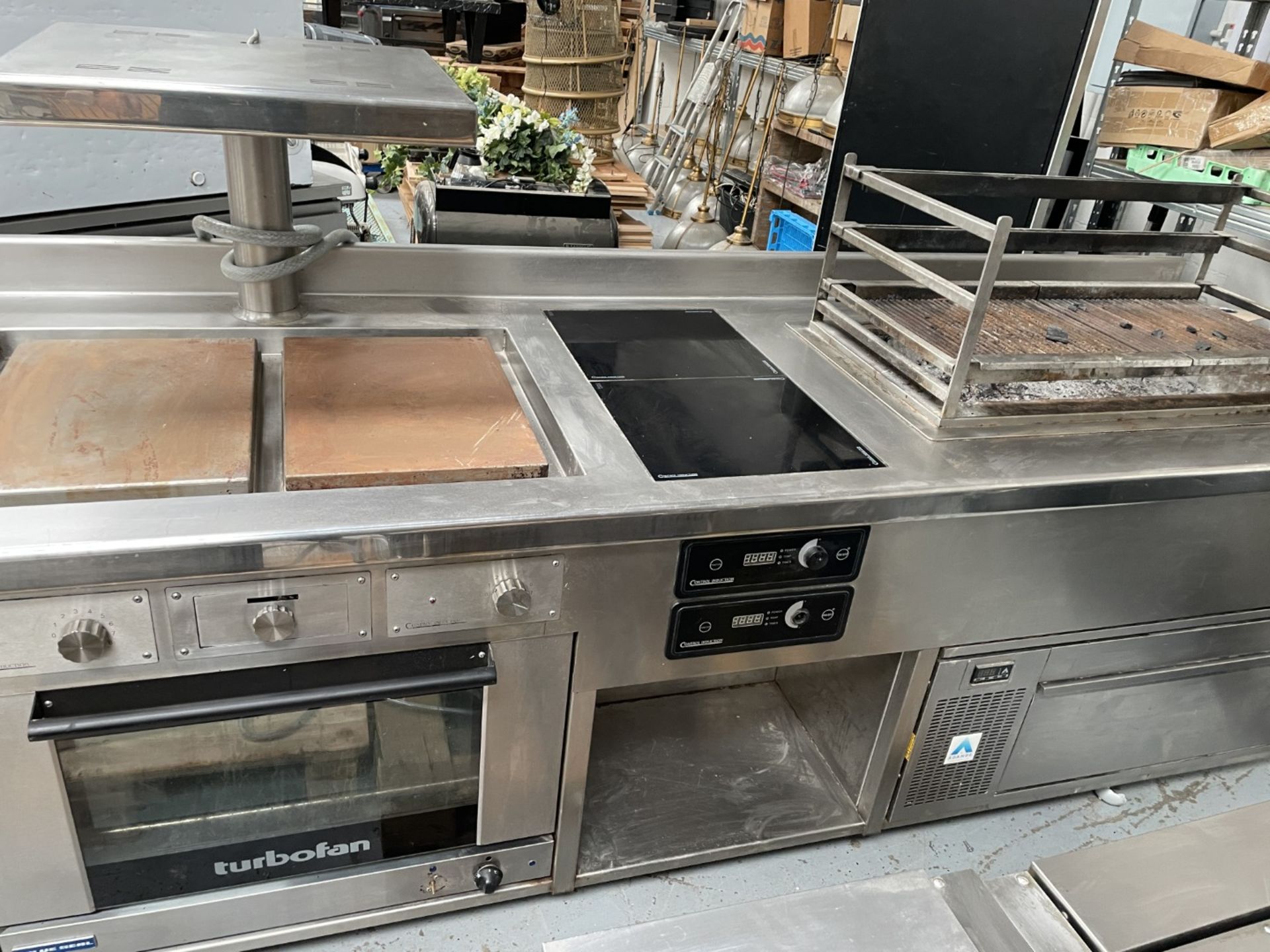 1 x Control Induction 3.6m Cookline Wall Suite for Commercial Kitchens - Features a FriFri Twin Tank - Image 43 of 55