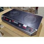 1 x CookTek MagnaWave Heritage Countertop Double Induction Cooktop - Model: MC2502S - RRP £5,400
