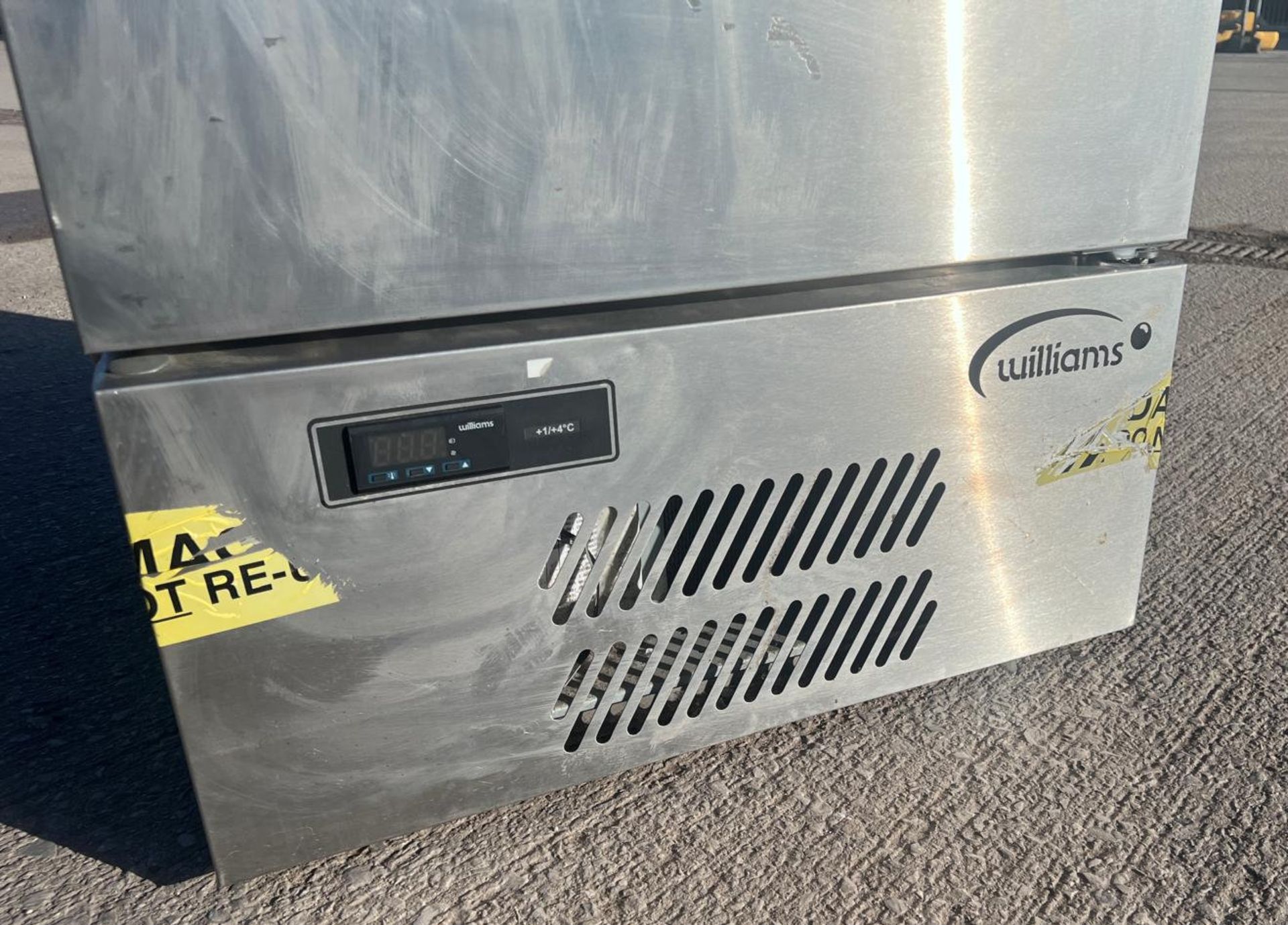 1 x WILLIAMS H5Uc Single Door Under-Counter Stainless Commercial Fridge - Image 10 of 10