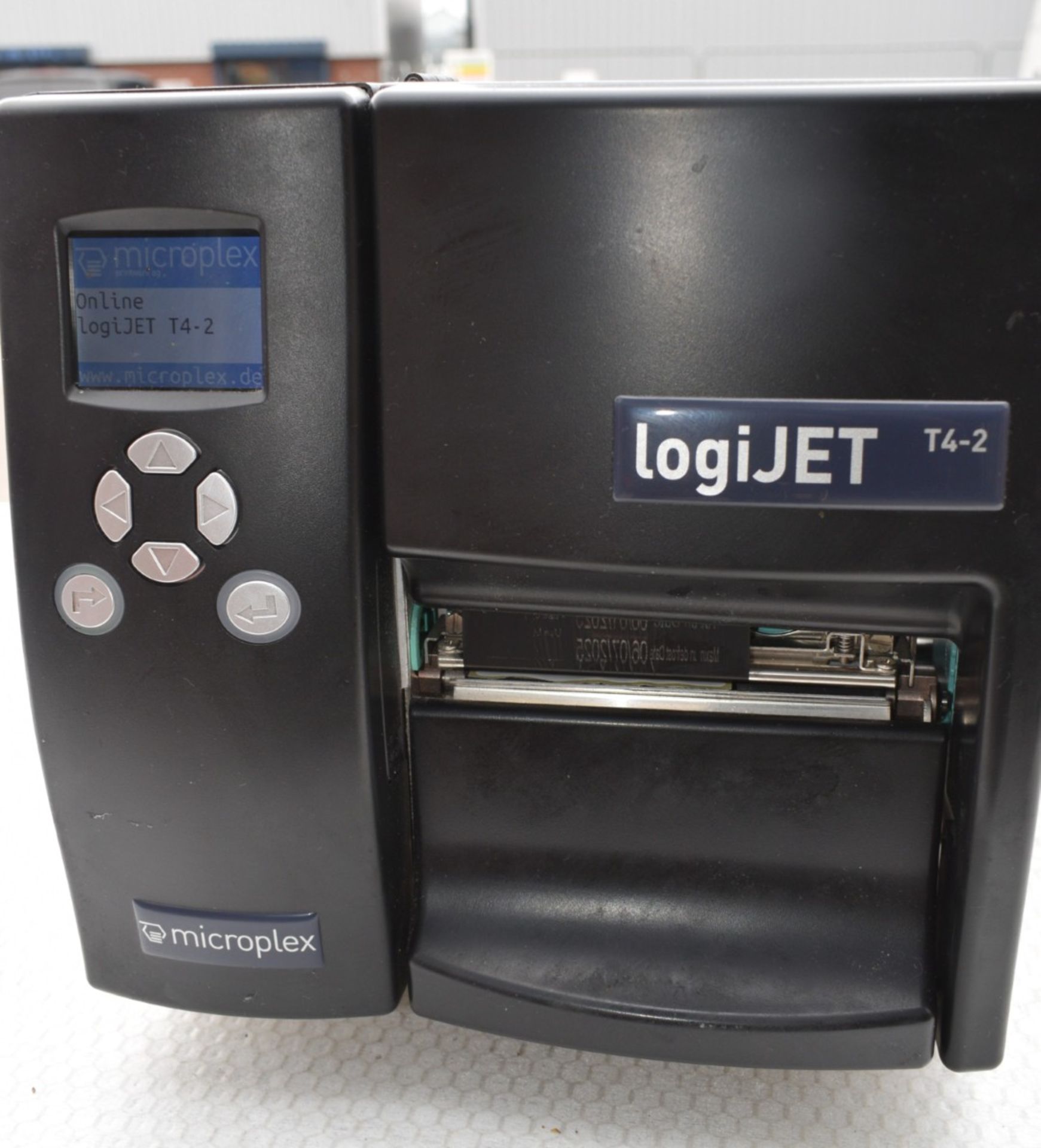 1 x Microplex LogiJET T4-2 Four Inch Thermal Label Printer - Image 4 of 12