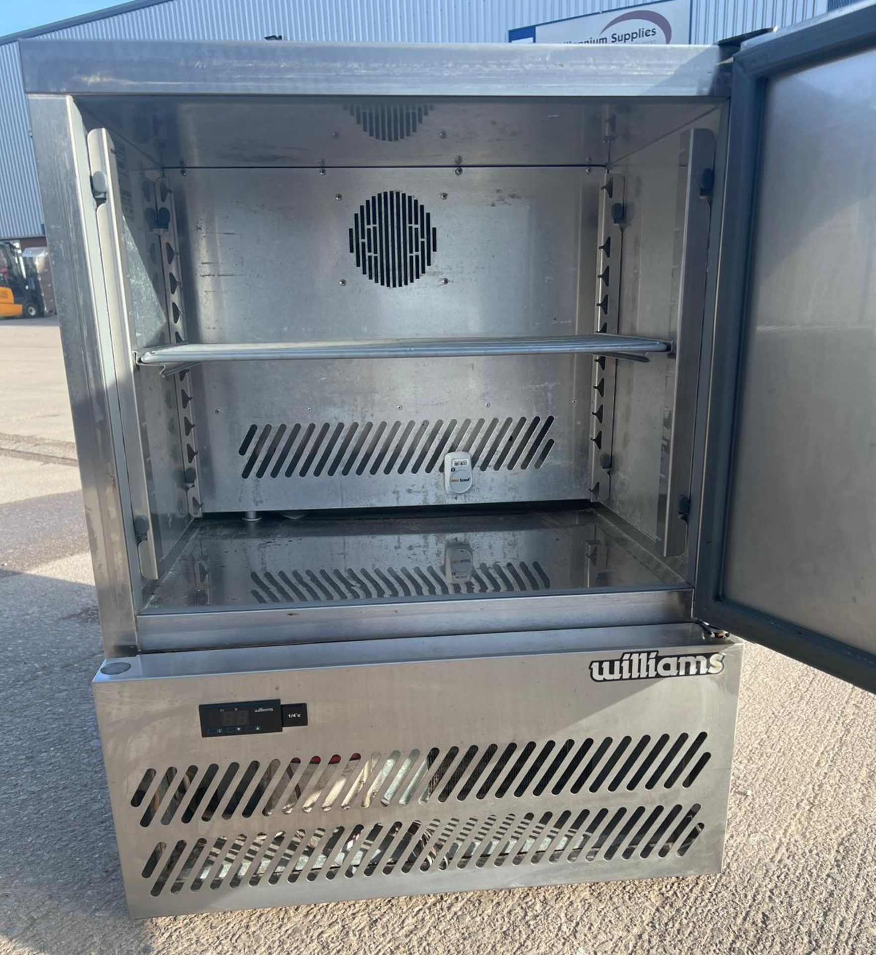1 x WILLIAMS H5Uc-Wb Single Door Under-Counter Stainless Commercial Fridge - Image 10 of 16