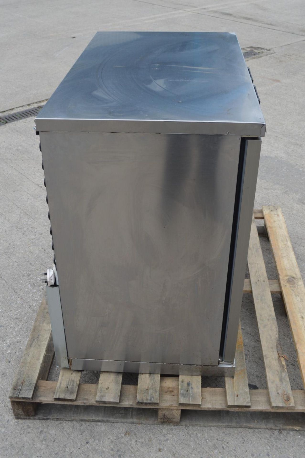 1 x Gemma Stainless Steel Two Door Backbar Bottle Cooler - Image 2 of 10