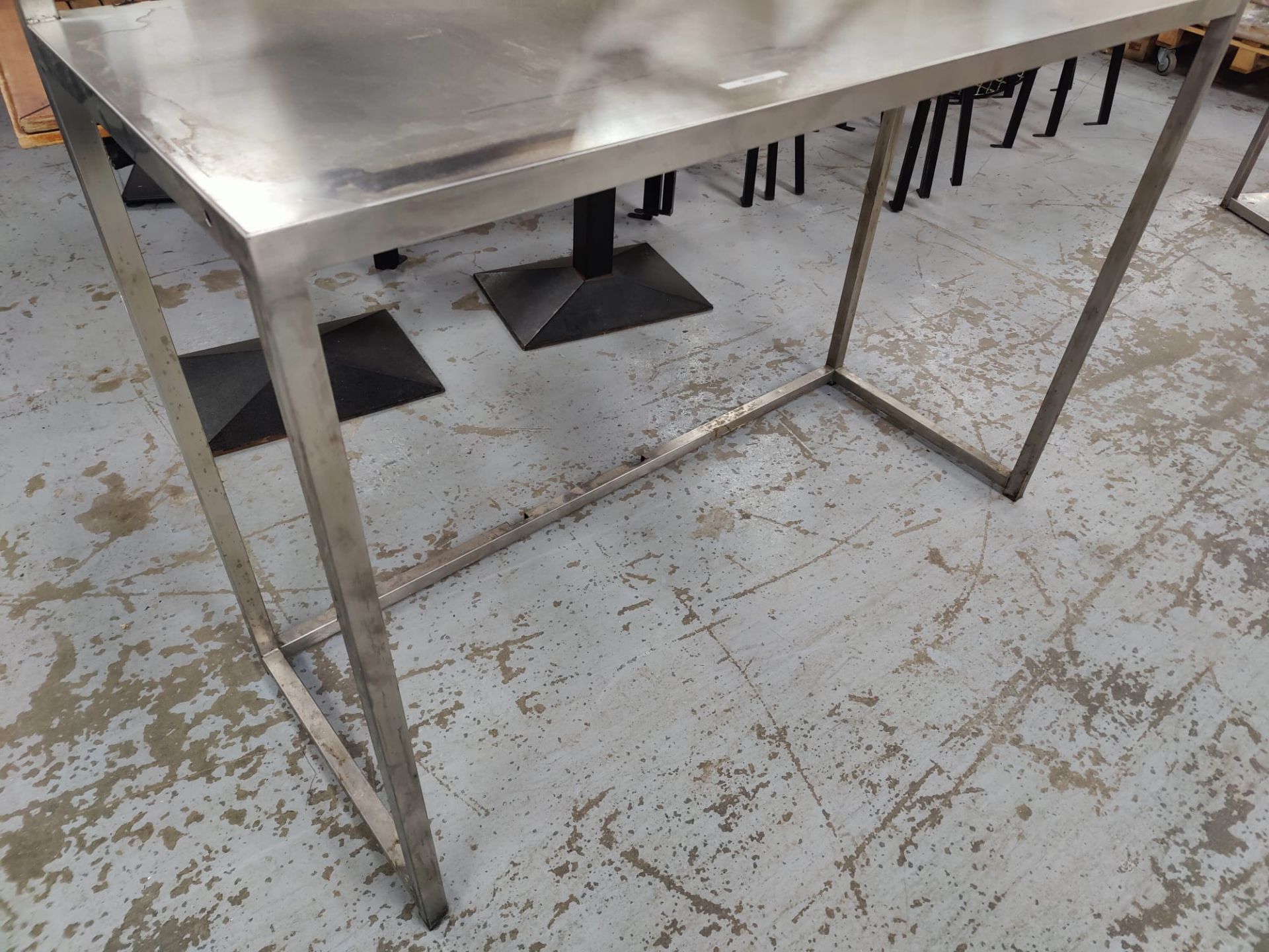 1 x Stainless Steel Backbar Shelf Unit - Dimensions:  cms - Removed from a Restaurant - Image 2 of 9