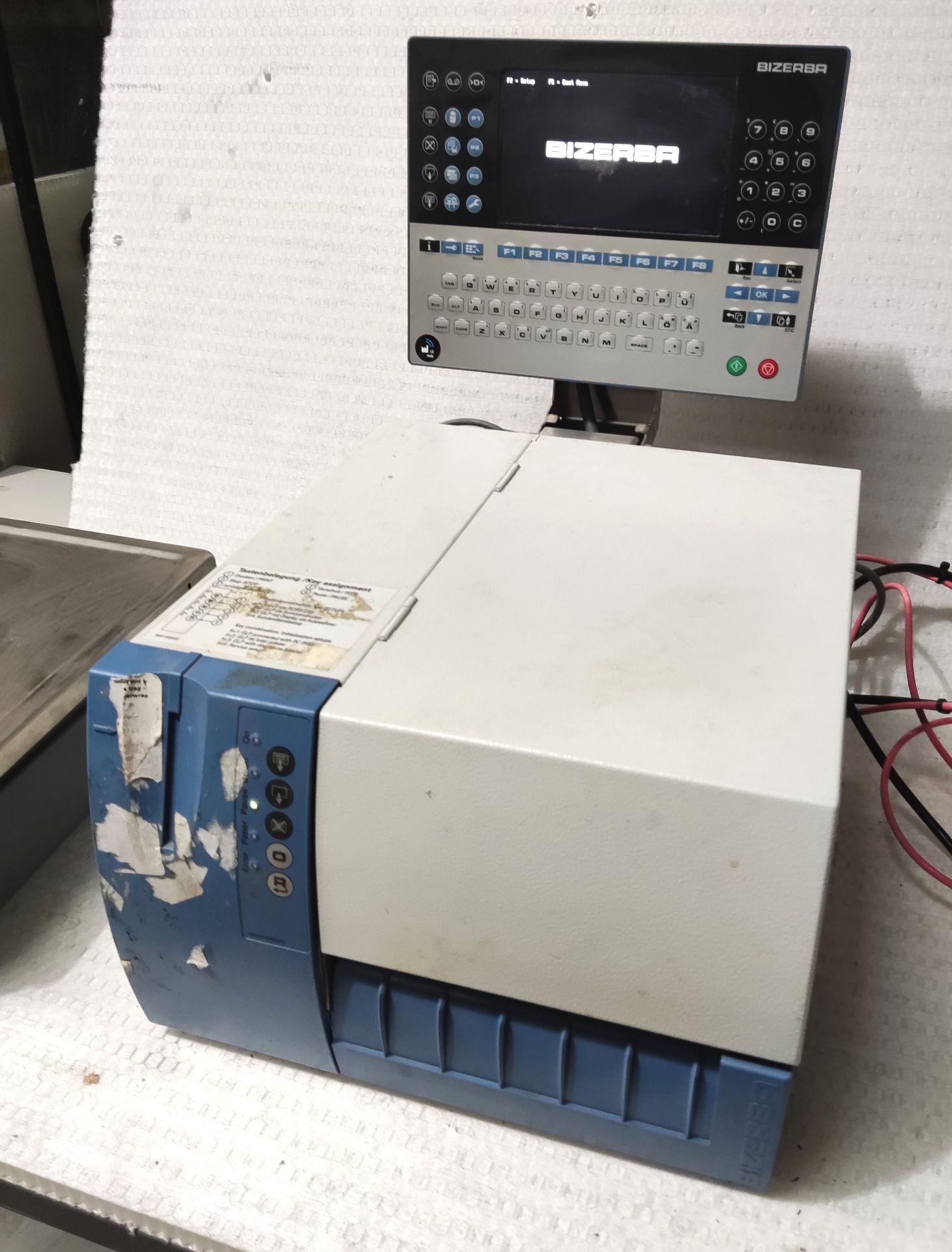1 x BIZERBA Glp-W Maxx Thermal Label Printer With 18A-M Scales - Image 6 of 10