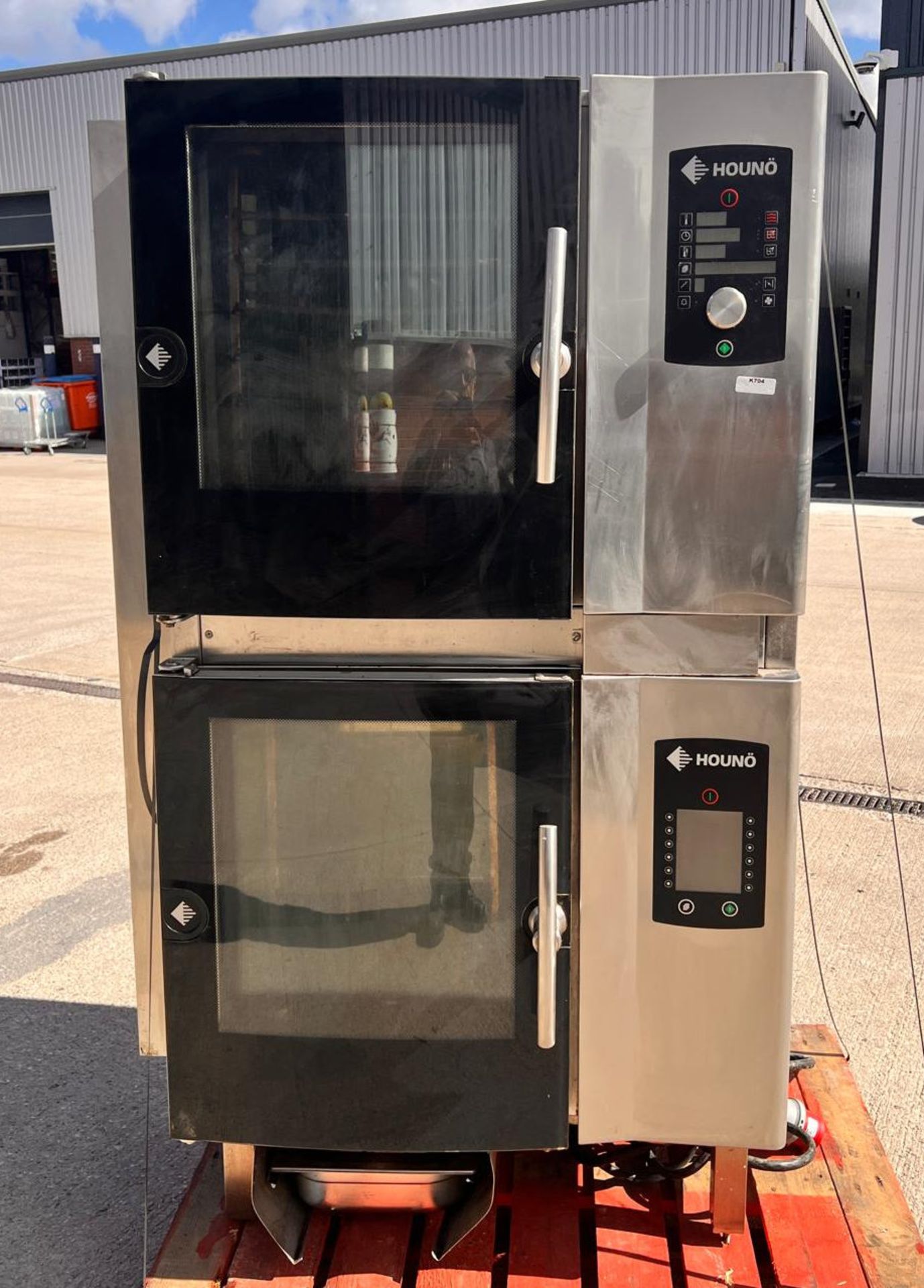 Houno Double Stacked Commercial Catering Ovens - Includes 1 x Houno C 1.06 and 1 x Houno CPE 1.06 - Image 3 of 25