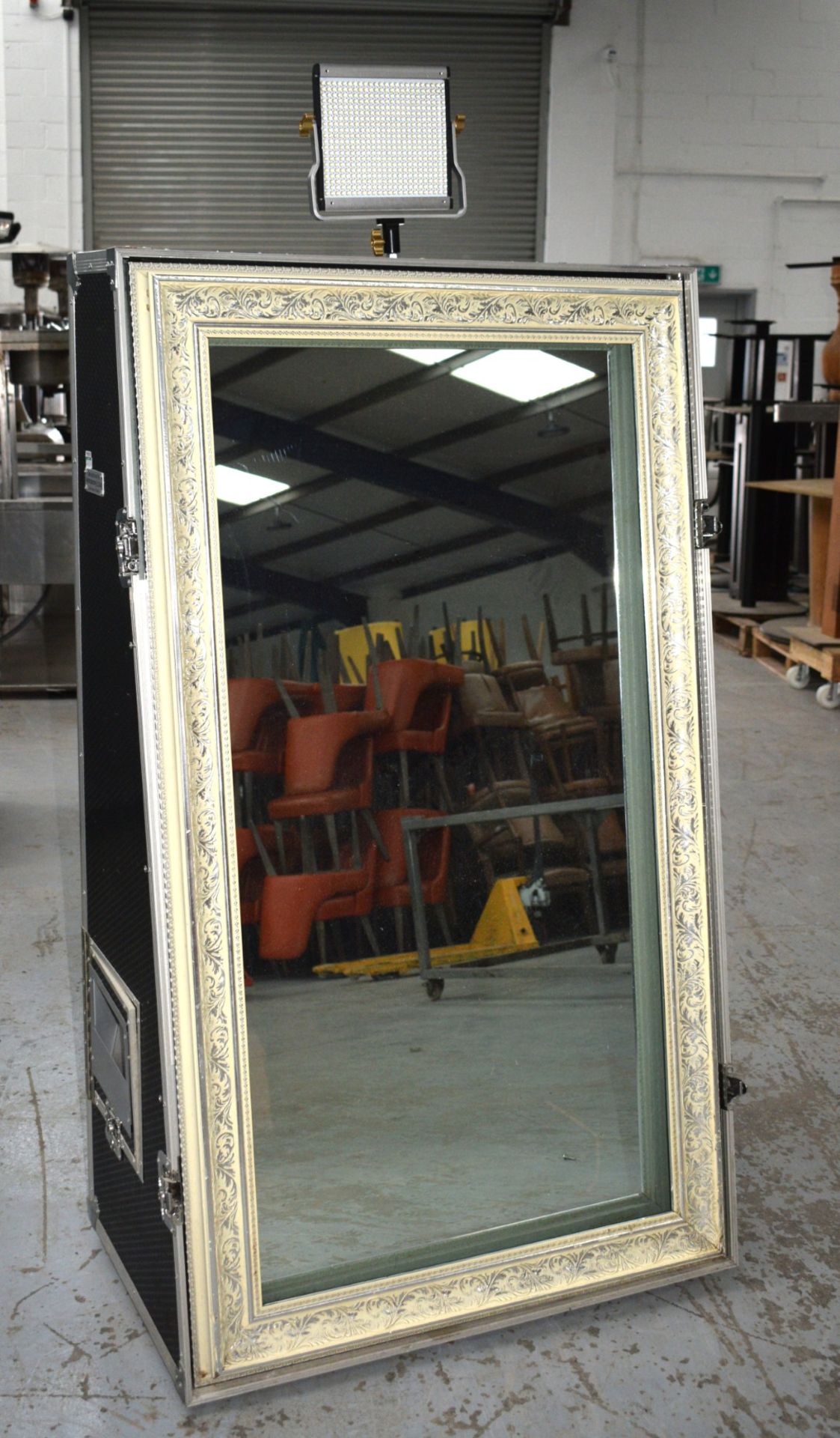 1 x Selfie Photo Booth - Features a Canon EOS 1300D DSLR Camera, Speaker, Gigabyte Mini Computer