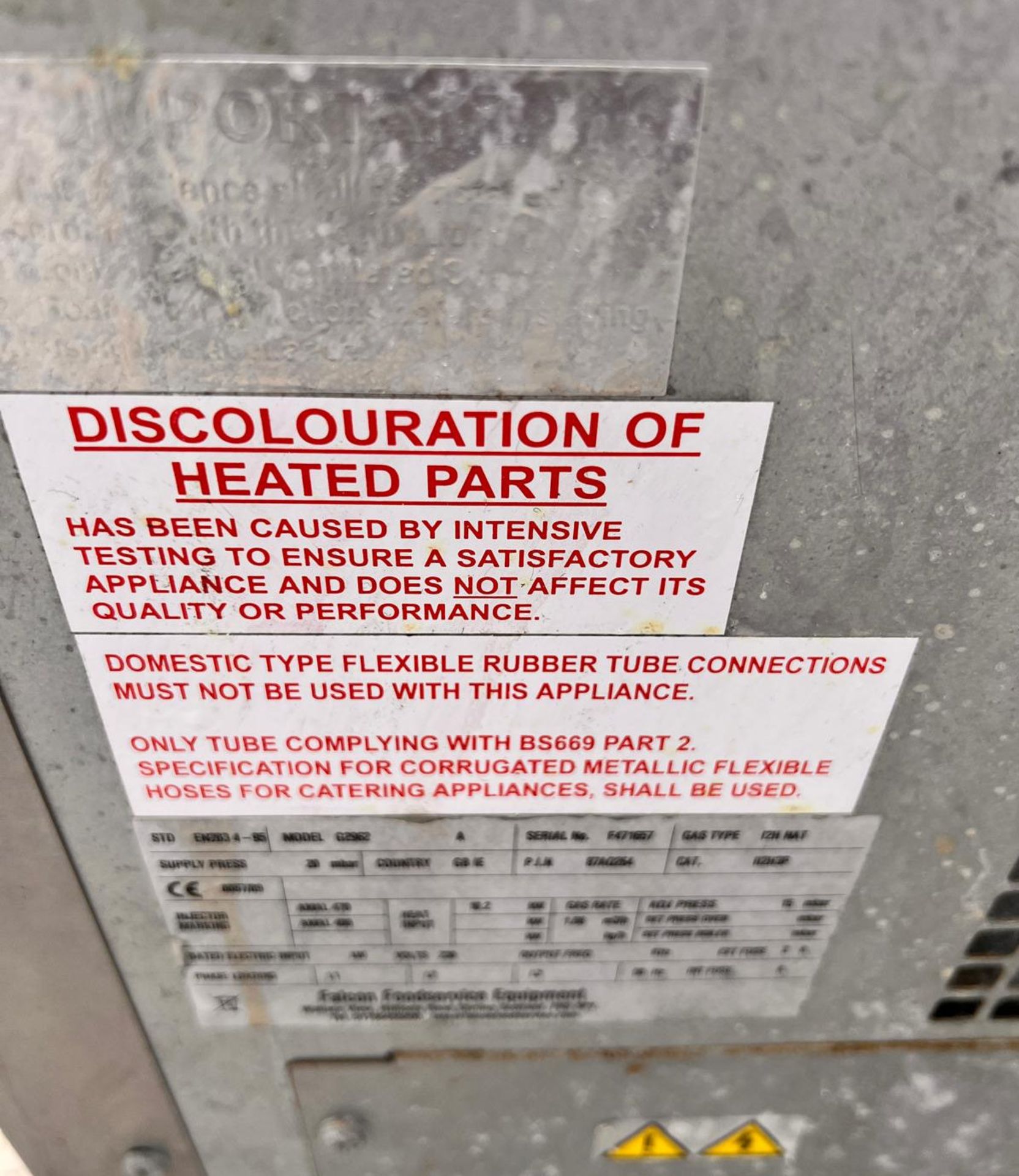 1 x Falcon G2962 Natural Gas Tilting Bratt Pan - Image 12 of 21