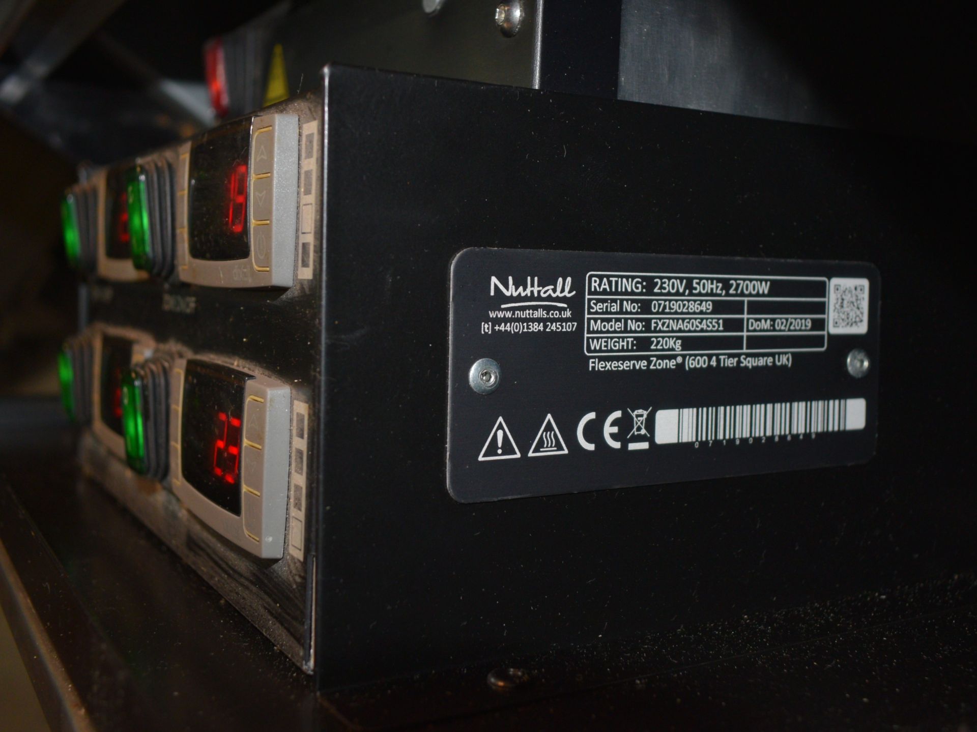 1 x Nuttall Flexeserve Zone 4 Tier Merchandise Heated Display Grab and Go Unit - Dimensions: H187 - Image 6 of 10