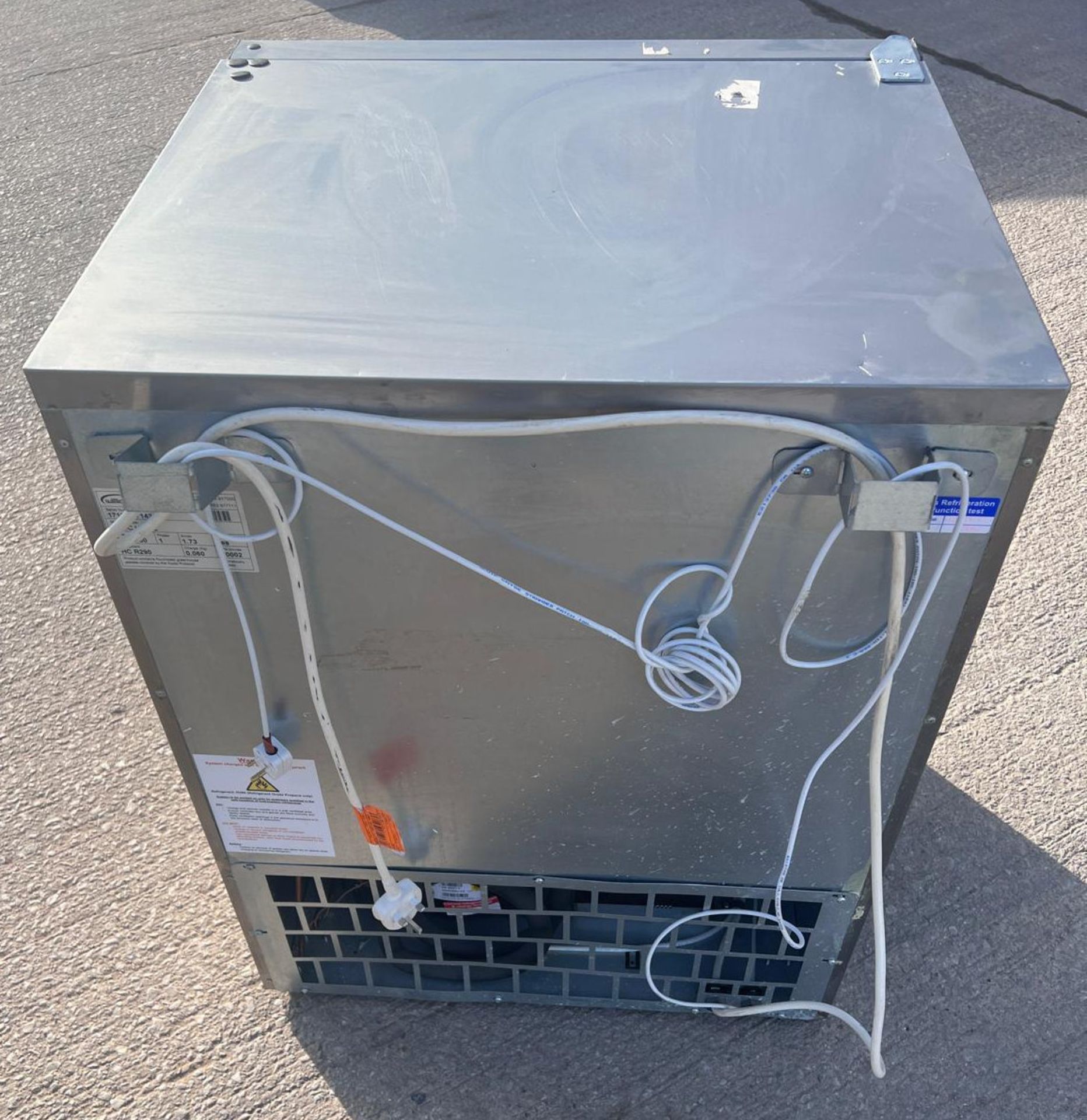 1 x WILLIAMS H5Uc Hc R2 Single Door Under-Counter Stainless Commercial Fridge - Image 8 of 16