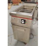 1 x Angelo Po Single Tank Electric Fryer - 3 Phase - Dimensions: H90 x W40 x D91 cms
