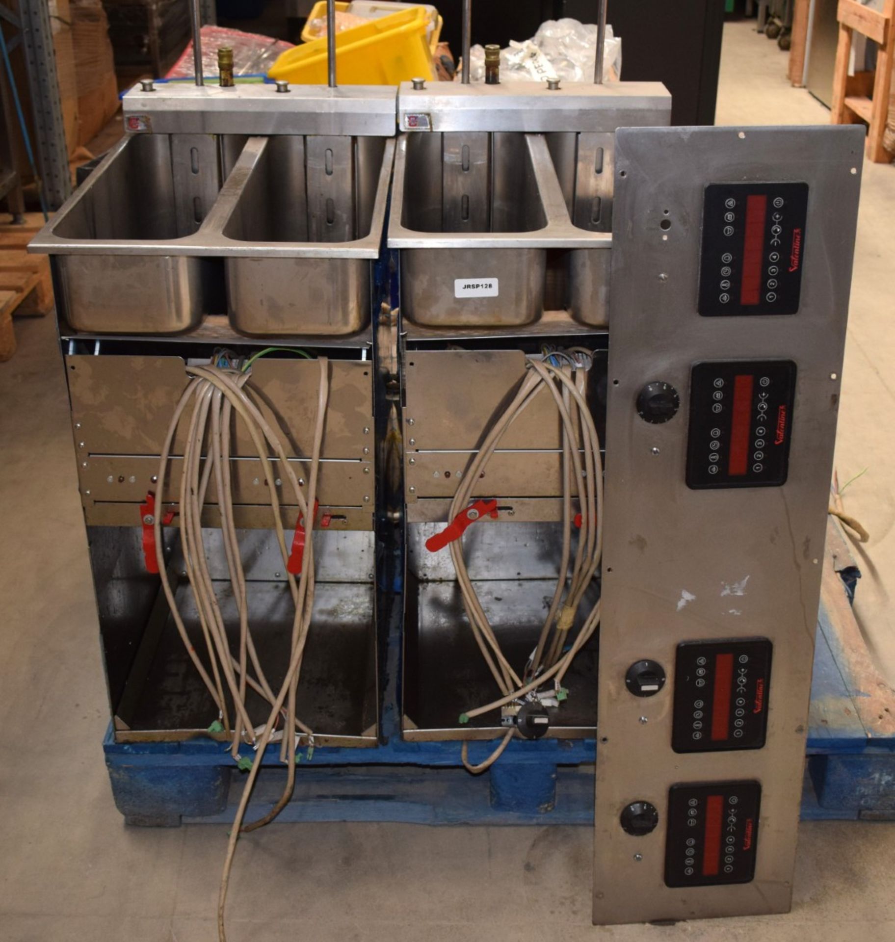 2 x Valentine Evo Integrated Twin Commercial Fryers with Control Panel - Model: VC2200T ELP - Image 6 of 14