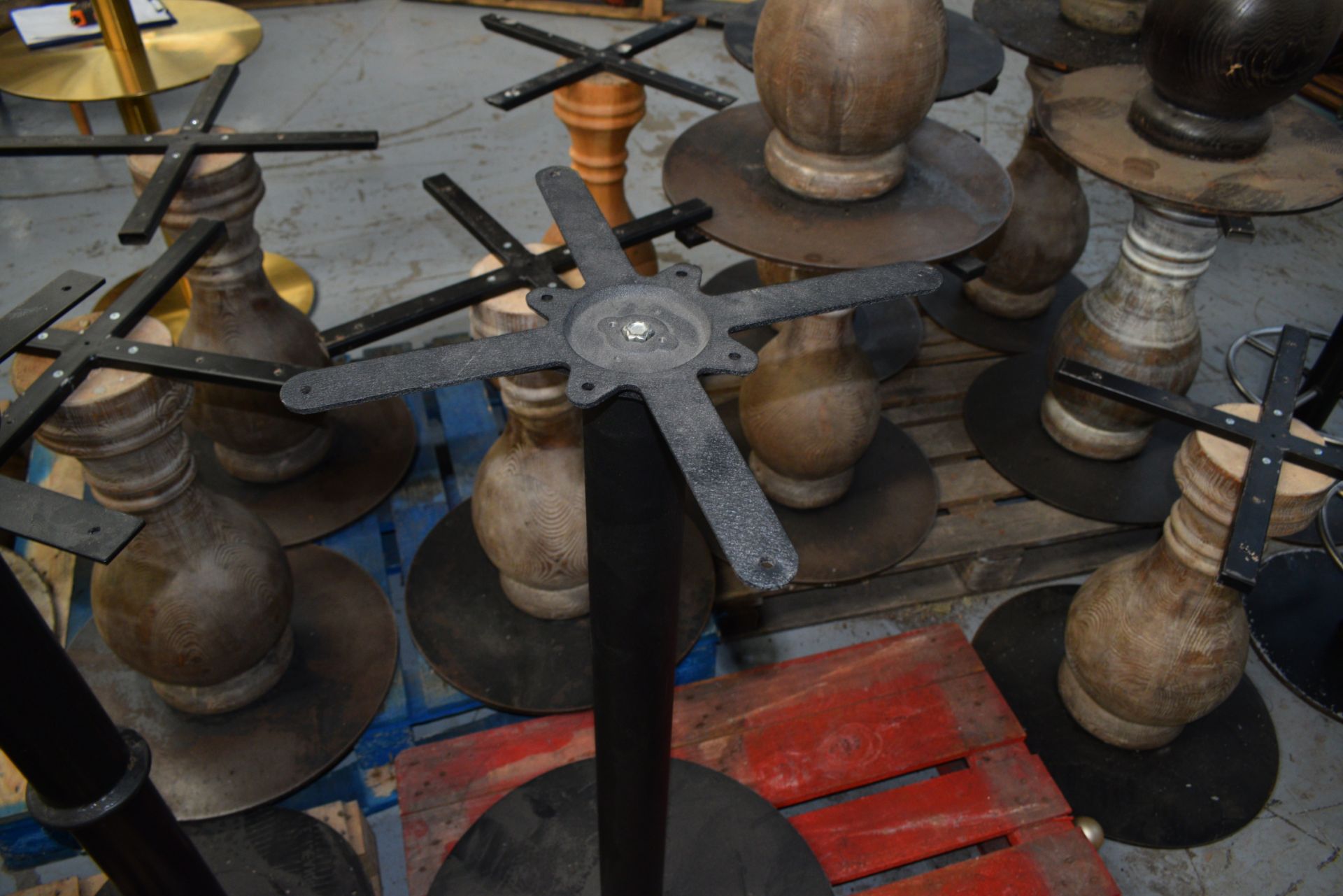 2 x Bar Table Pedestals - Dimensions: H106cm with a 46x46cm Cross Section - Image 2 of 3