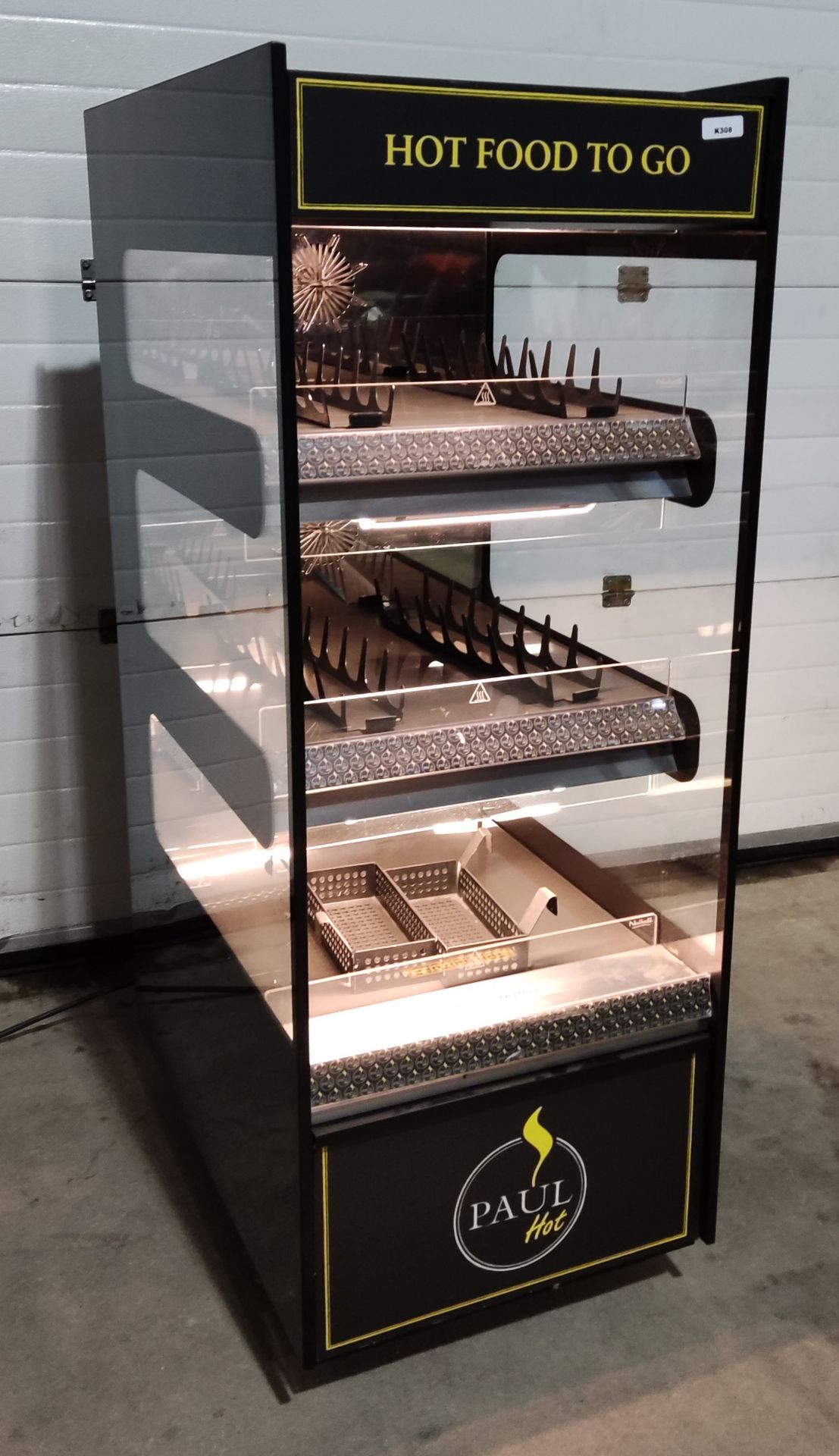 1 x Nuttall Flexserve Zone 600 3 Tier Square Heated Food To Go Cabinet - Image 11 of 16