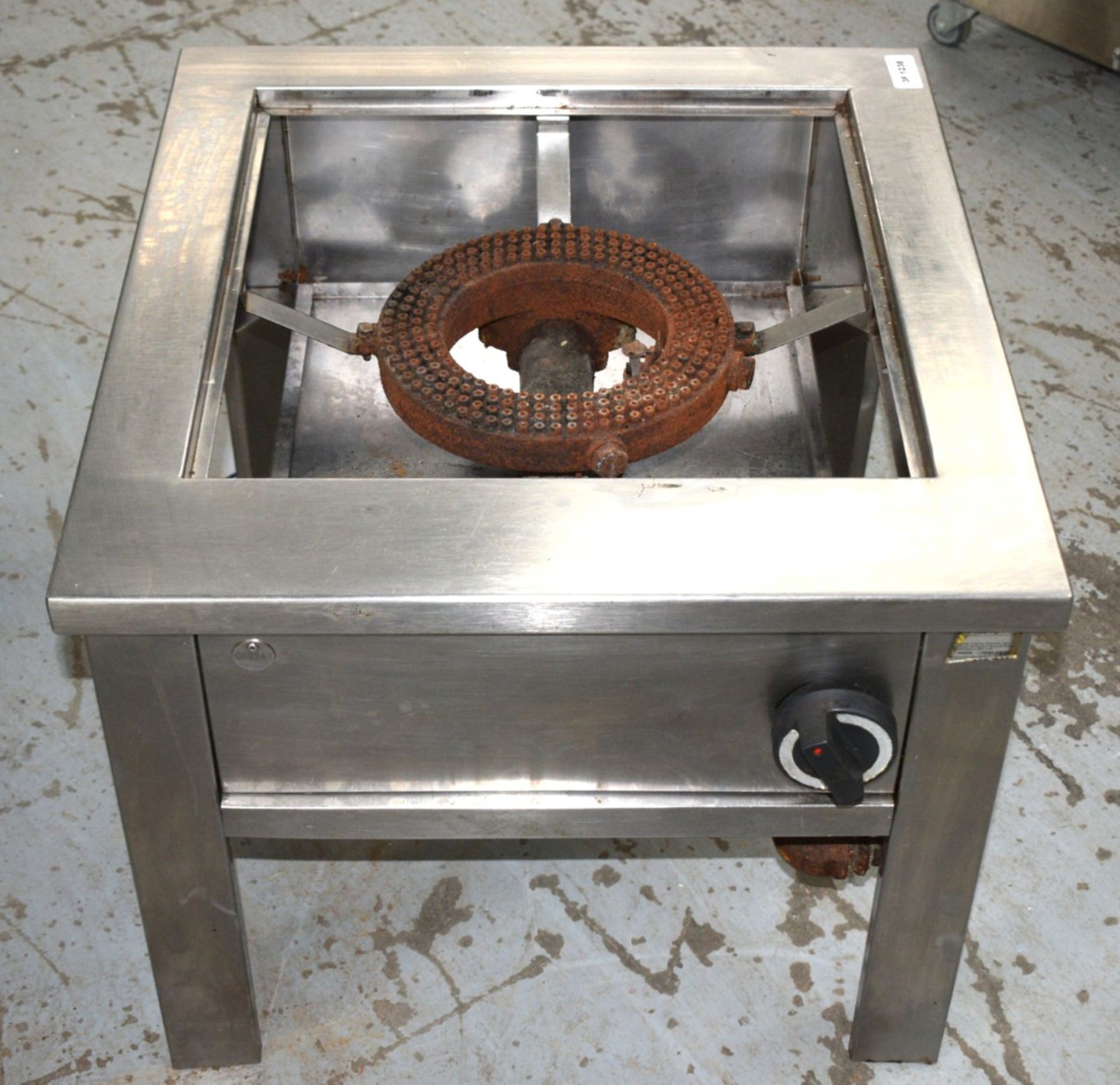 1 x Olis Stock Pot Gas Burner - Model FDGV-50-CE - RRP £2,700 - Dimensions: H50 x W59 x D63 cms - Image 2 of 9