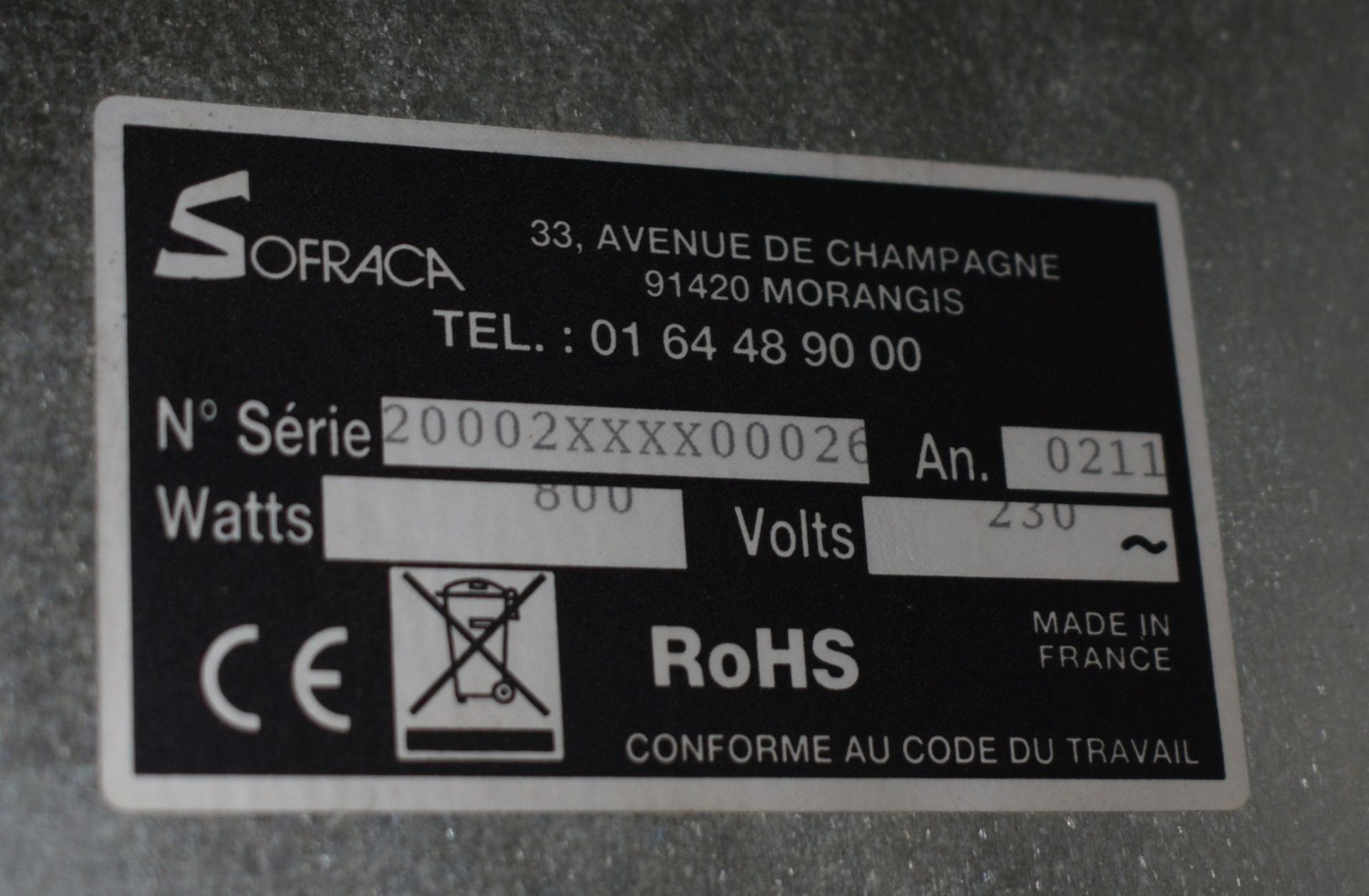 1 x Sofraca Visio Line Buffet - Designed to Keep Hot Dishes in Sauce, Vegetables, Soups and More - Image 4 of 12