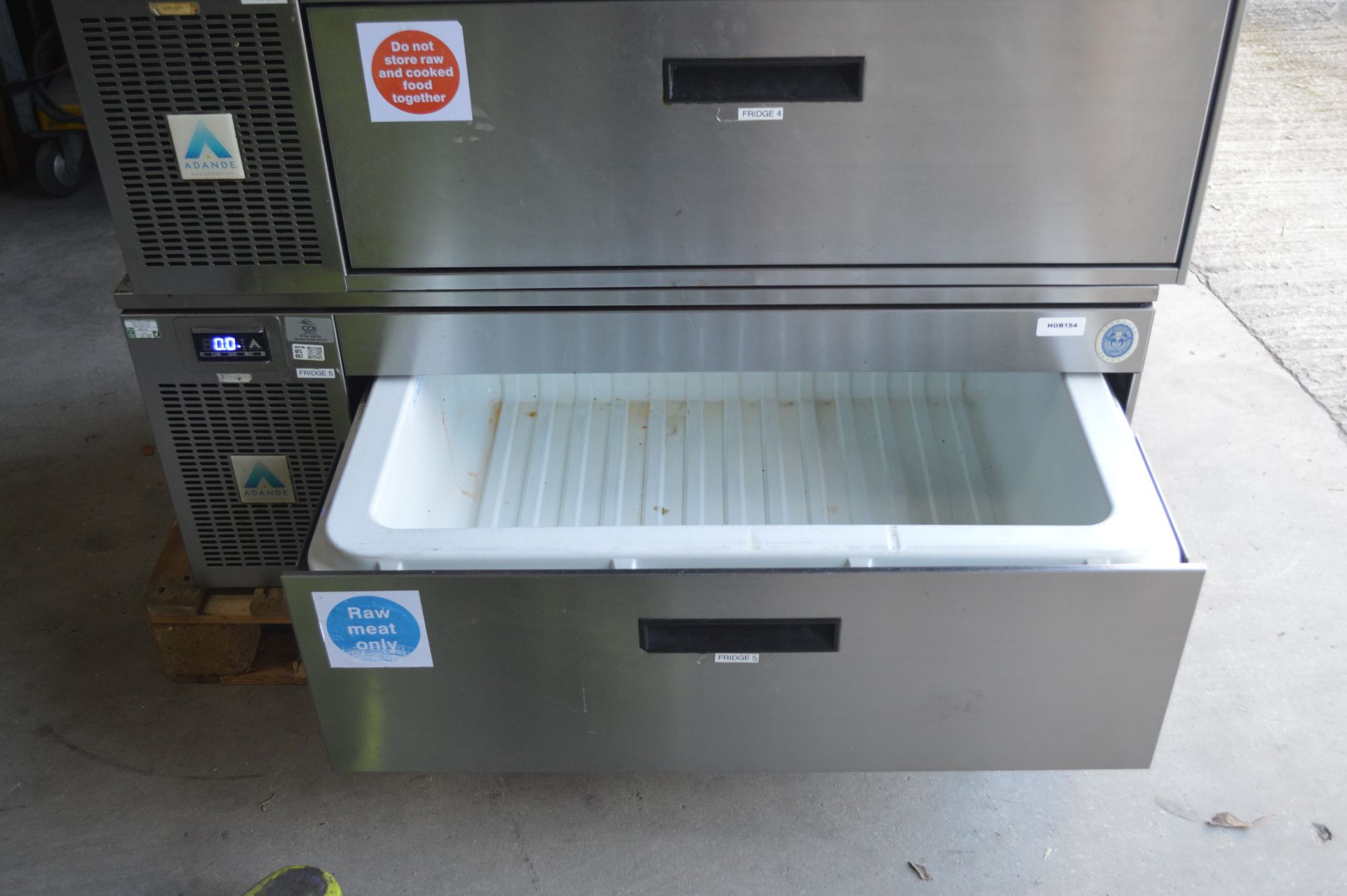 1 x Adande Twin Undercounter Two Drawer Refrigerator - Side Engine VCS Series - RRP £5,600 - Image 2 of 8