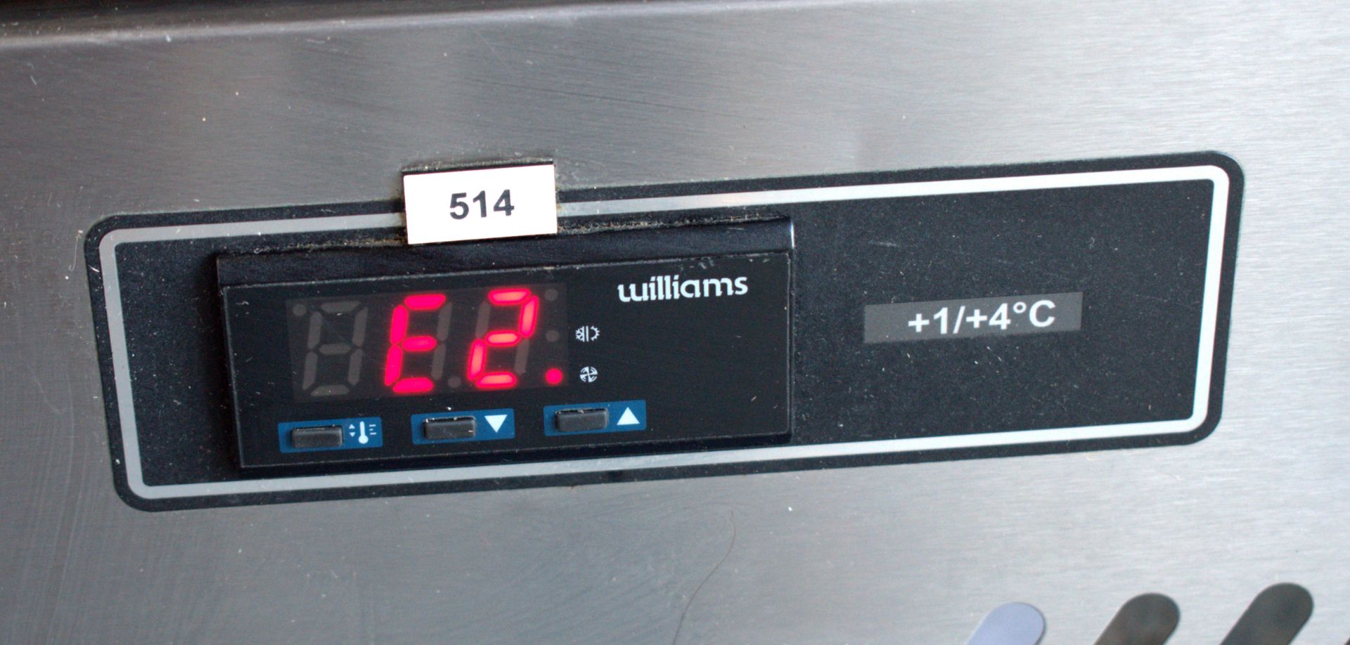 1 x WILLIAMS H5UC Single Door Under-Counter Stainless Commercial Fridge - Image 7 of 20