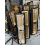 6 x Tansun Sorrento Double  Infrared Heaters - Suitable for Indoor or Outdoor Use - 1.5kW 230v IP25