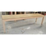 1 x Large 2.9m Banqueting Restaurant Dining Table - Dimensions: H75 x W290 x D70 cms