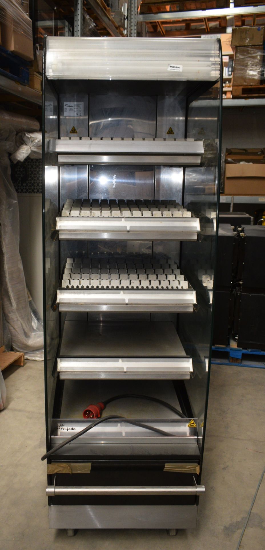 1 x Fri-Jado MD60-5 Grab and Go Hot Food Cabinet - 3 Phase - Dimensions: H197 x W60 x D80 cms - Image 6 of 8