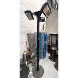 1 x Tansun Sorrento Upright Freestanding Triple Infrared Heater - Suitable for Indoor or Outdoor Use