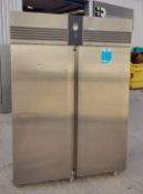 1 x Foster G2 Pro Two Door Upright Commercial Fridge - Model EP1440L - RRP £4,138 - Dimensions: H208