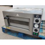 1 x Cuppone TZ420/1M Single Deck Stackable Pizza Oven - RRP £2,015 - Dimensions: H38.5 x W70 x D56cm