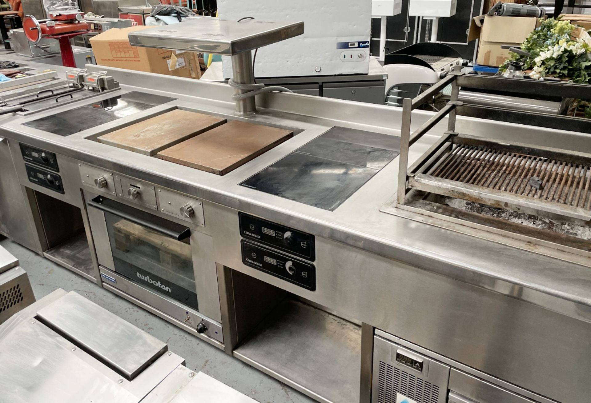 1 x Control Induction 3.6m Cookline Wall Suite for Commercial Kitchens - Features a FriFri Twin Tank - Image 35 of 55