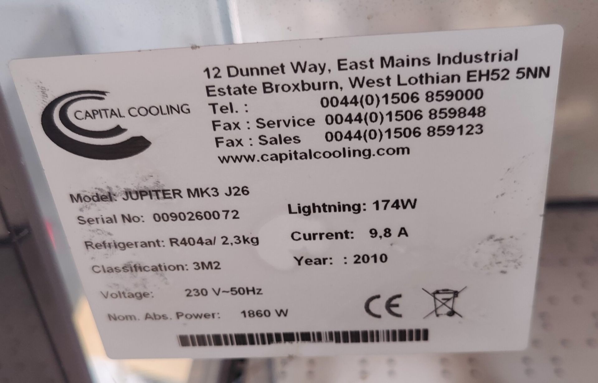 1 x Jupiter mk3 J26 Multi Deck Grab and Go Food and Drink Refrigerated Display Unit - 240v - Image 2 of 15