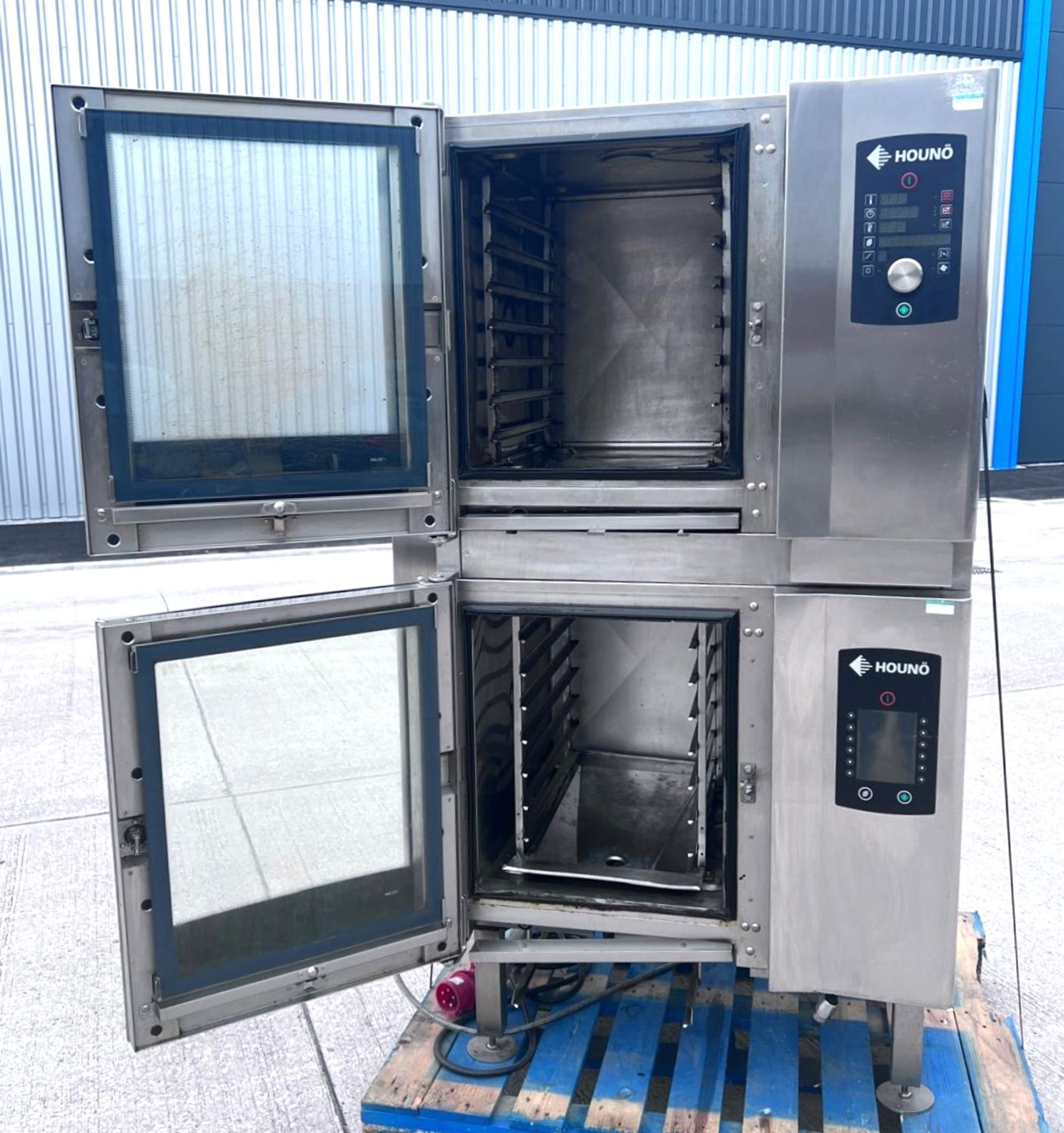 1 x Houno Double 6 Grid Stacked Combi Oven - Model: C 1.06 / CPE 1.06 - Image 3 of 13