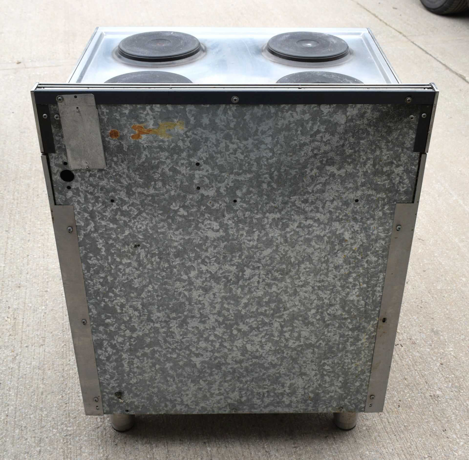 1 x Falcon Four Plate Electric Range Cooker - Dimensions: H87 x W70 x D66 cms - Image 3 of 13