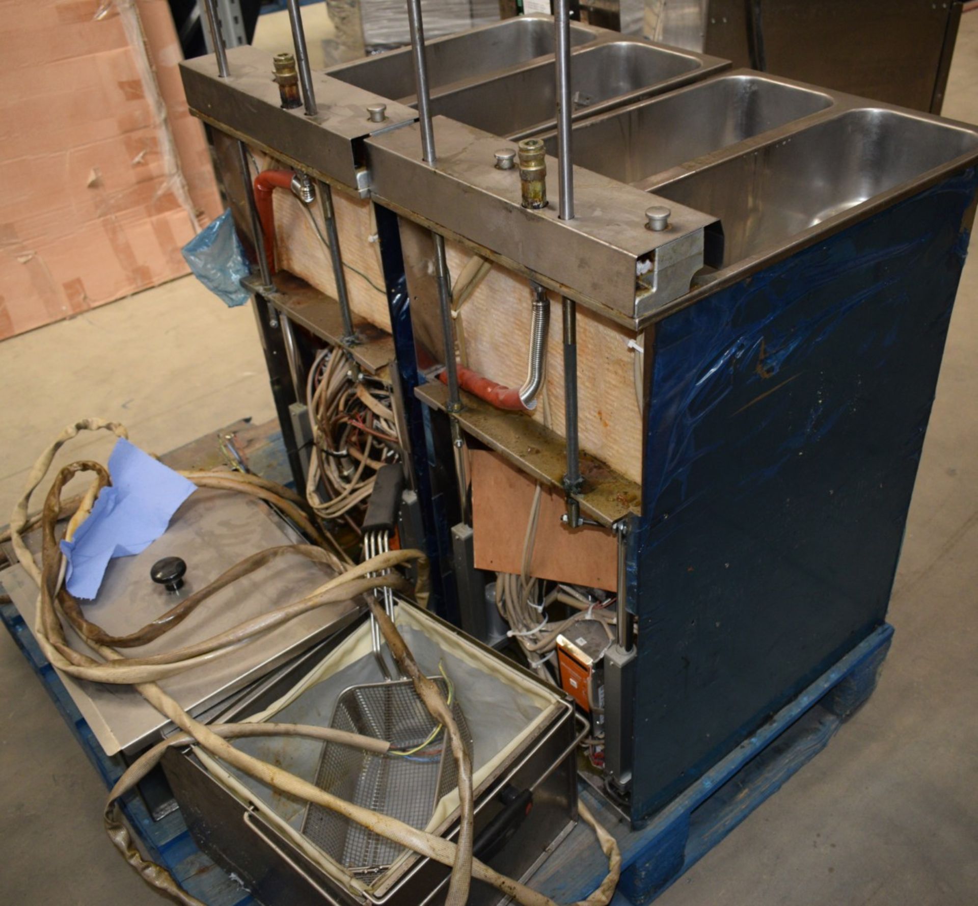 2 x Valentine Evo Integrated Twin Commercial Fryers with Control Panel - Model: VC2200T ELP - Image 3 of 14