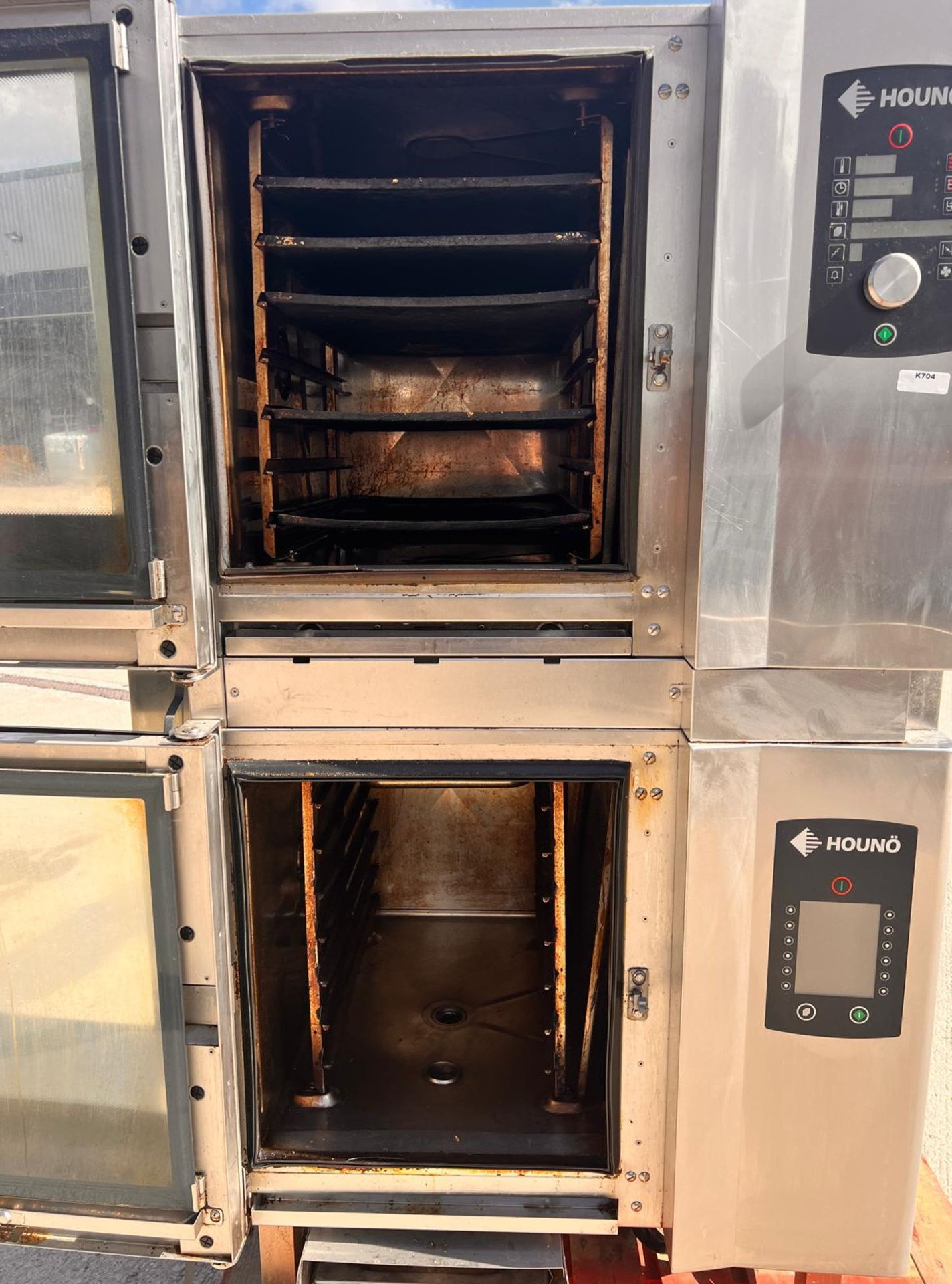 Houno Double Stacked Commercial Catering Ovens - Includes 1 x Houno C 1.06 and 1 x Houno CPE 1.06 - Image 5 of 25