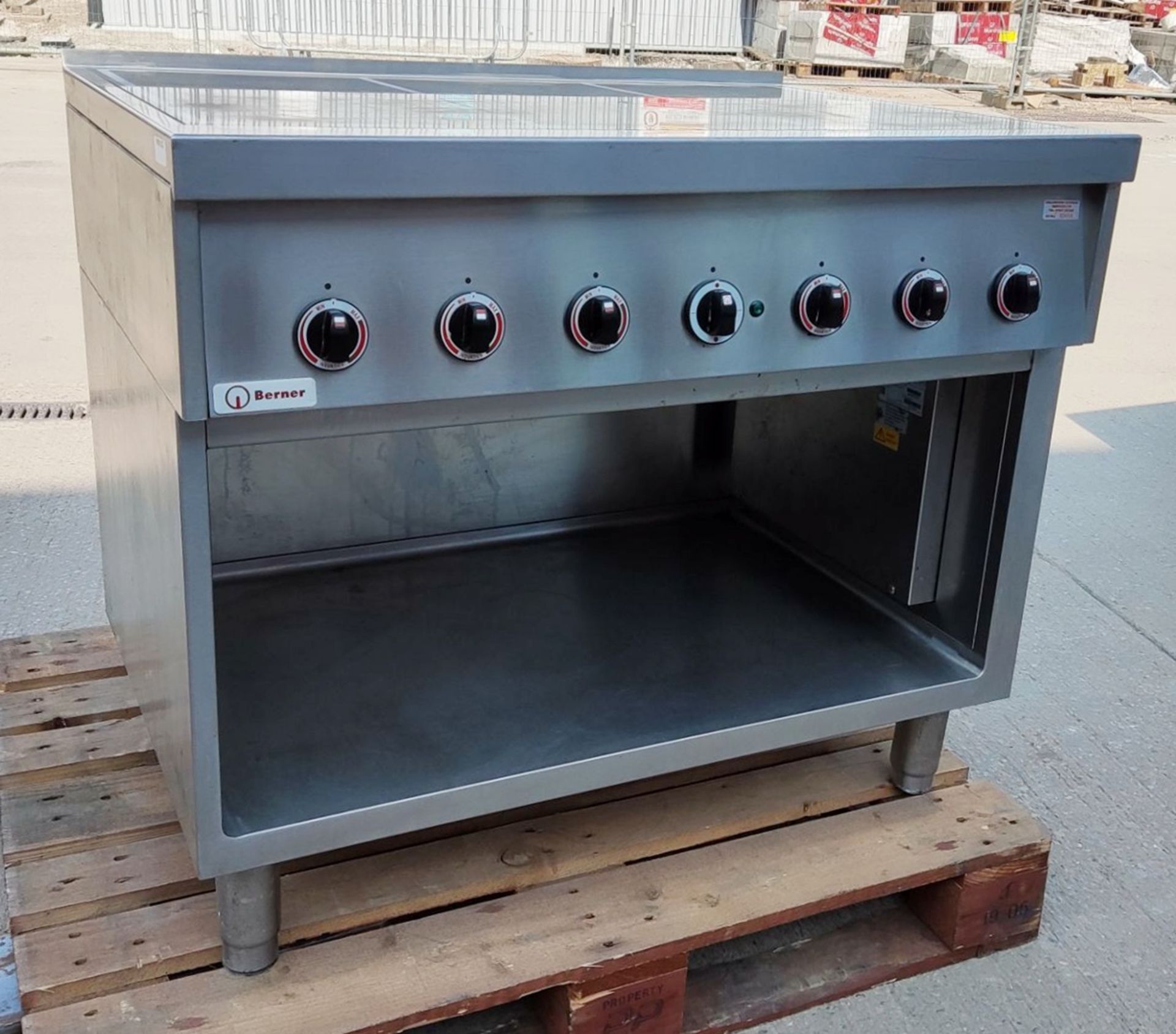 1 x Berner 6 Zone Commercial Induction Cooker with Open Base - 3 Phase - BIH6KTDF30 - RRP £12,500! - Image 3 of 19