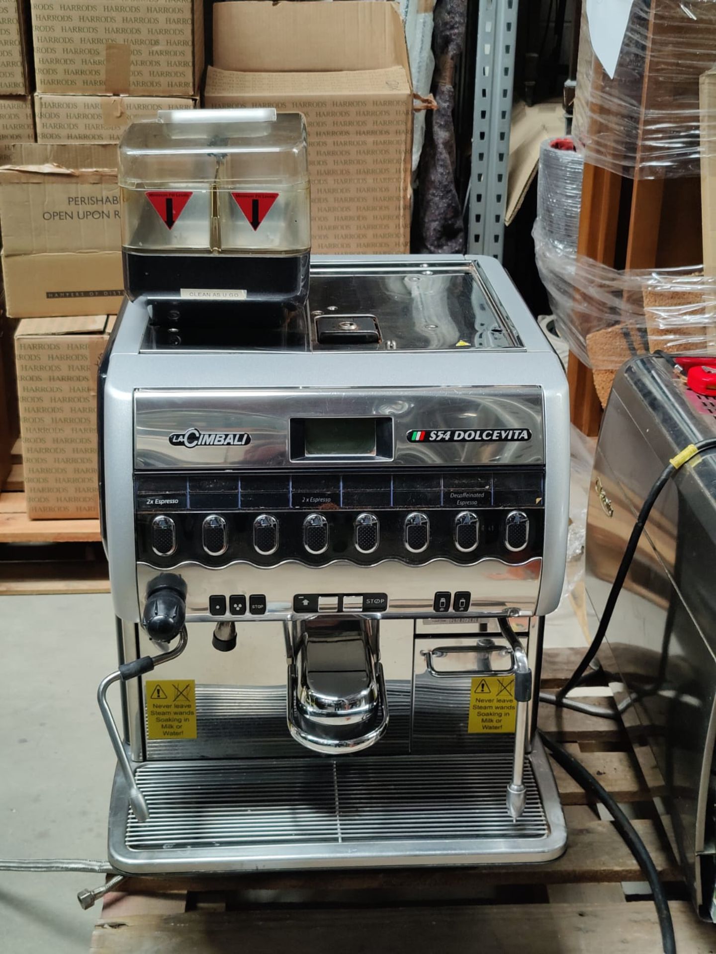 1 x LaCimbali S54 Dolcevita S/100 Commercial Bean to Cup Espresso Coffee Machine - Image 13 of 18