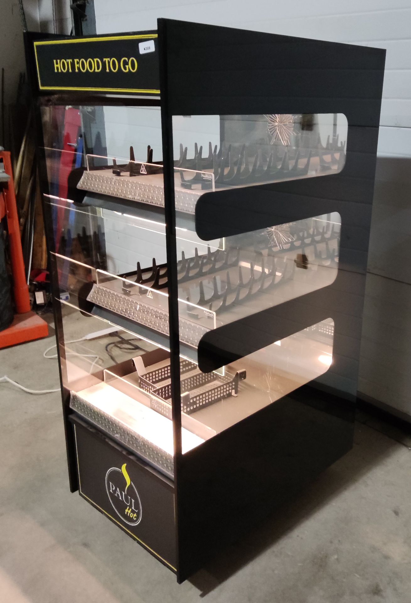 1 x Nuttall Flexserve Zone 600 3 Tier Square Heated Food To Go Cabinet - Image 10 of 16