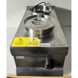 1 x Lincat BS3 Twin Pot Baine Marie - Full Stainless Steel Constuctions - Includes Pots and One