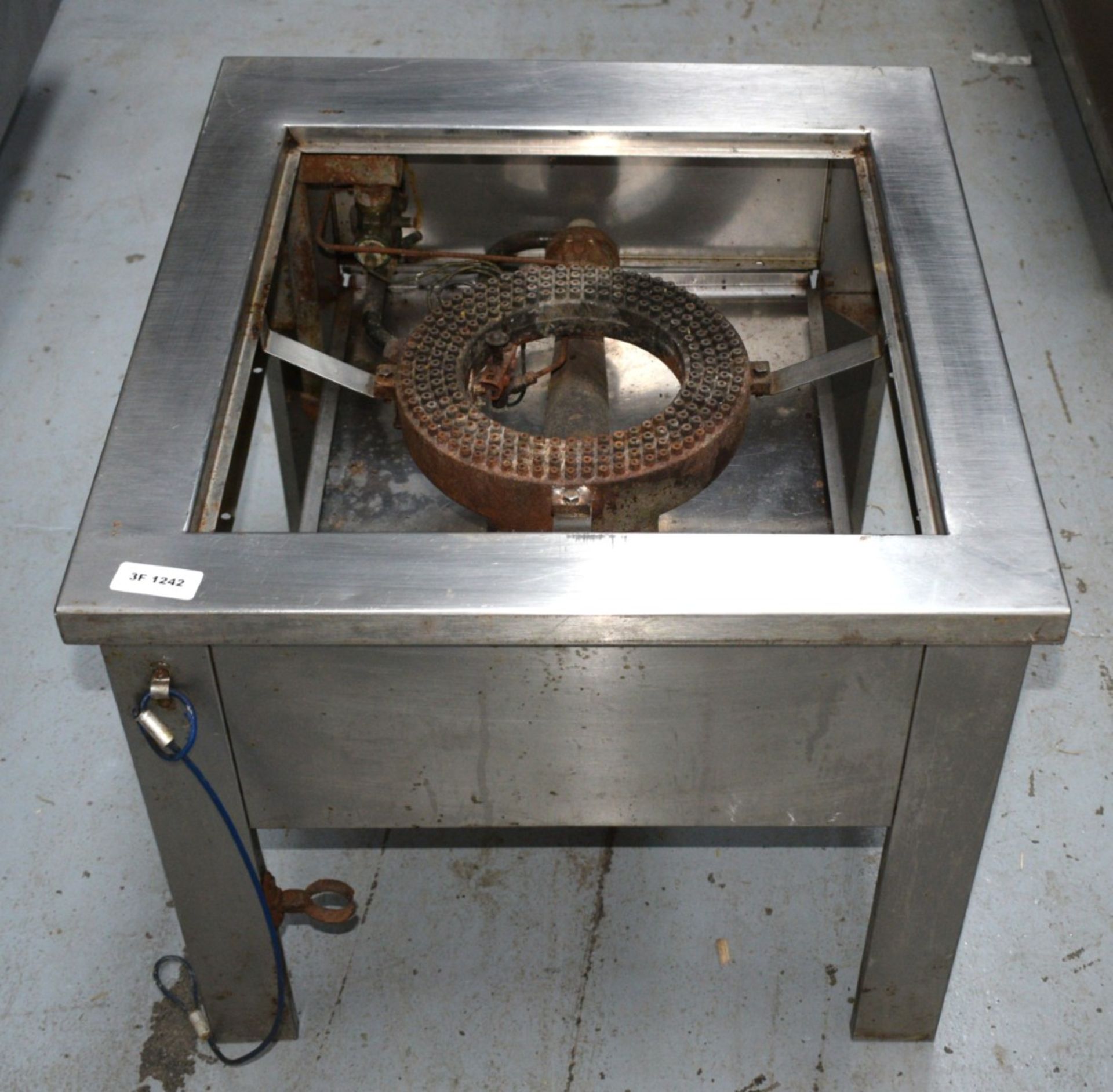 1 x Olis Stock Pot Gas Burner - Model FDGV-50-CE - RRP £2,700 - Dimensions: H50 x W59 x D63 cms - Image 4 of 6