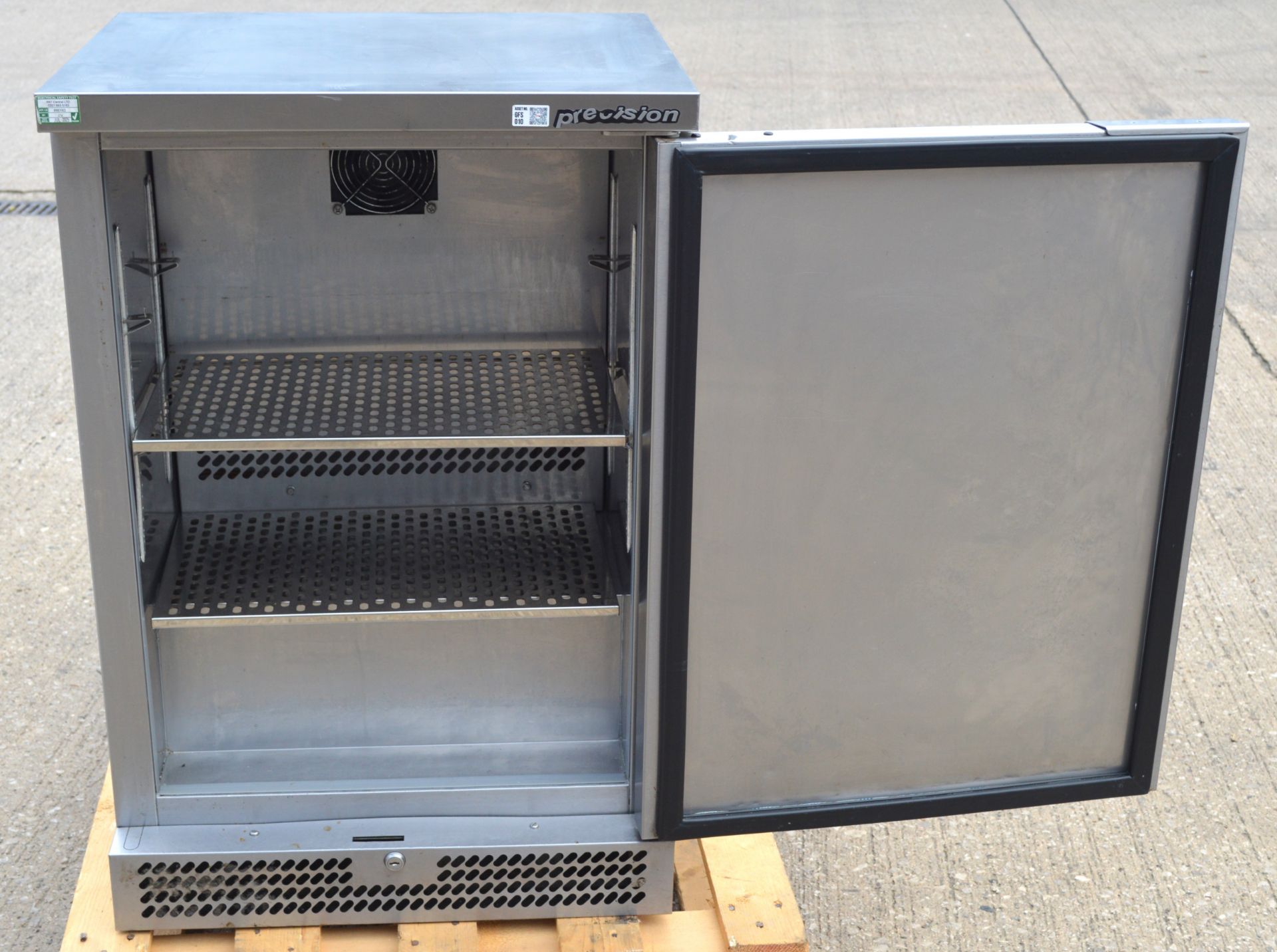 1 x Precision Single Door Undercounter Gloss Froster - Model: GFS600 - 240v - Image 2 of 7