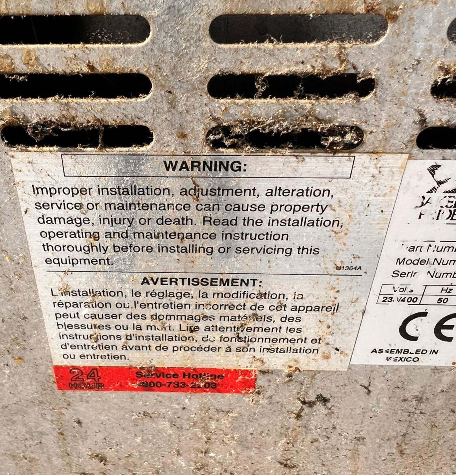 1 x Bakers Pride P-46 2-Chamber Pizza Oven - Single Phase - Image 16 of 19