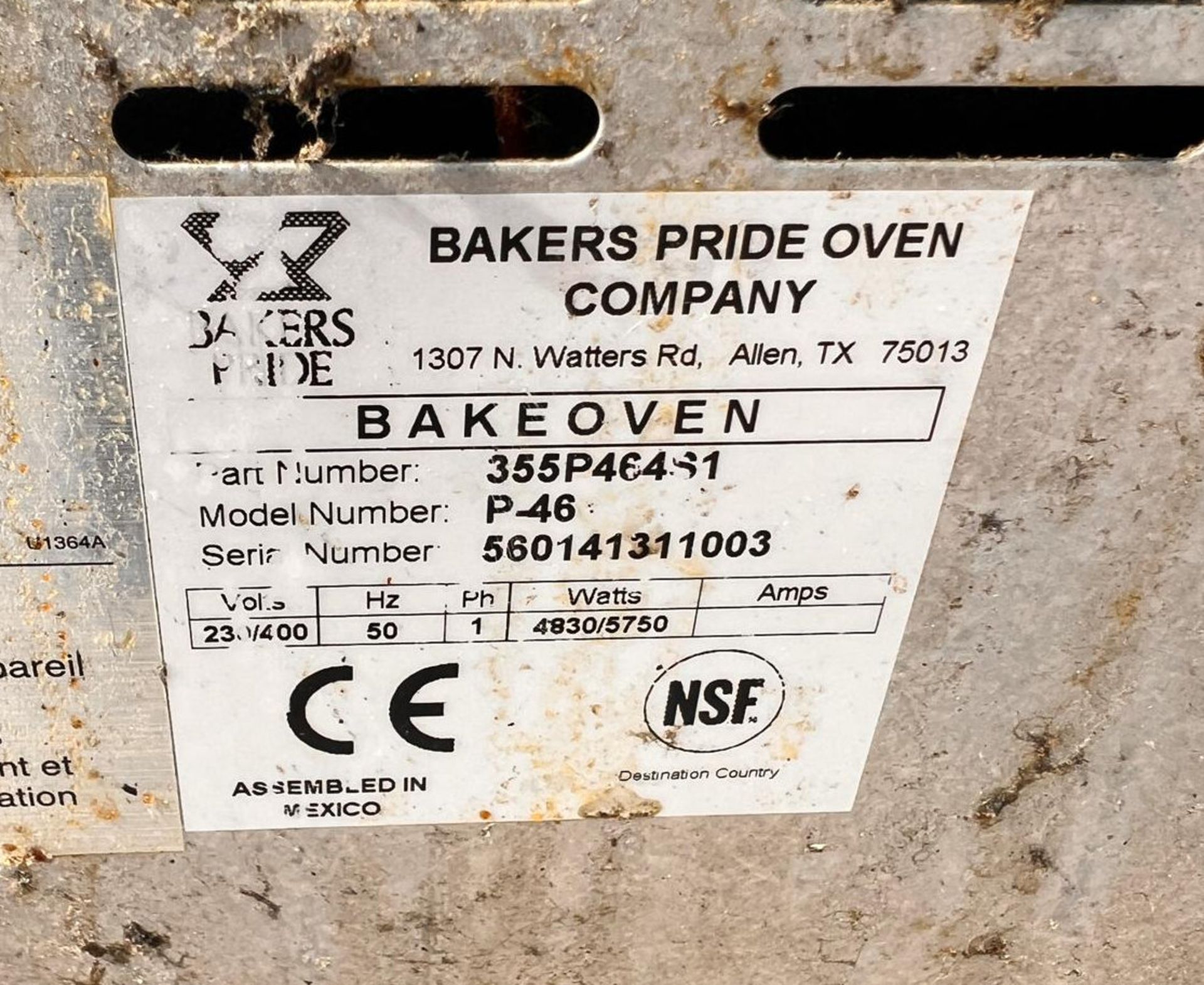 1 x Bakers Pride P-46 2-Chamber Pizza Oven - Single Phase - Image 15 of 19