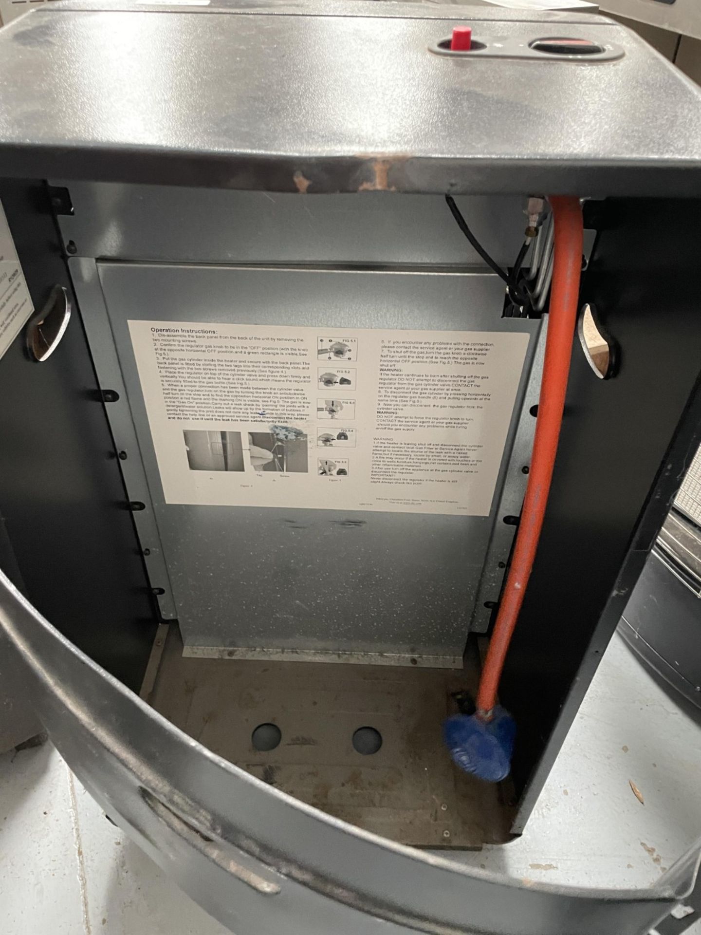 2 x Blyss IG63 4.2kW Gas Heaters - Freestanding Portable Design - Image 5 of 12