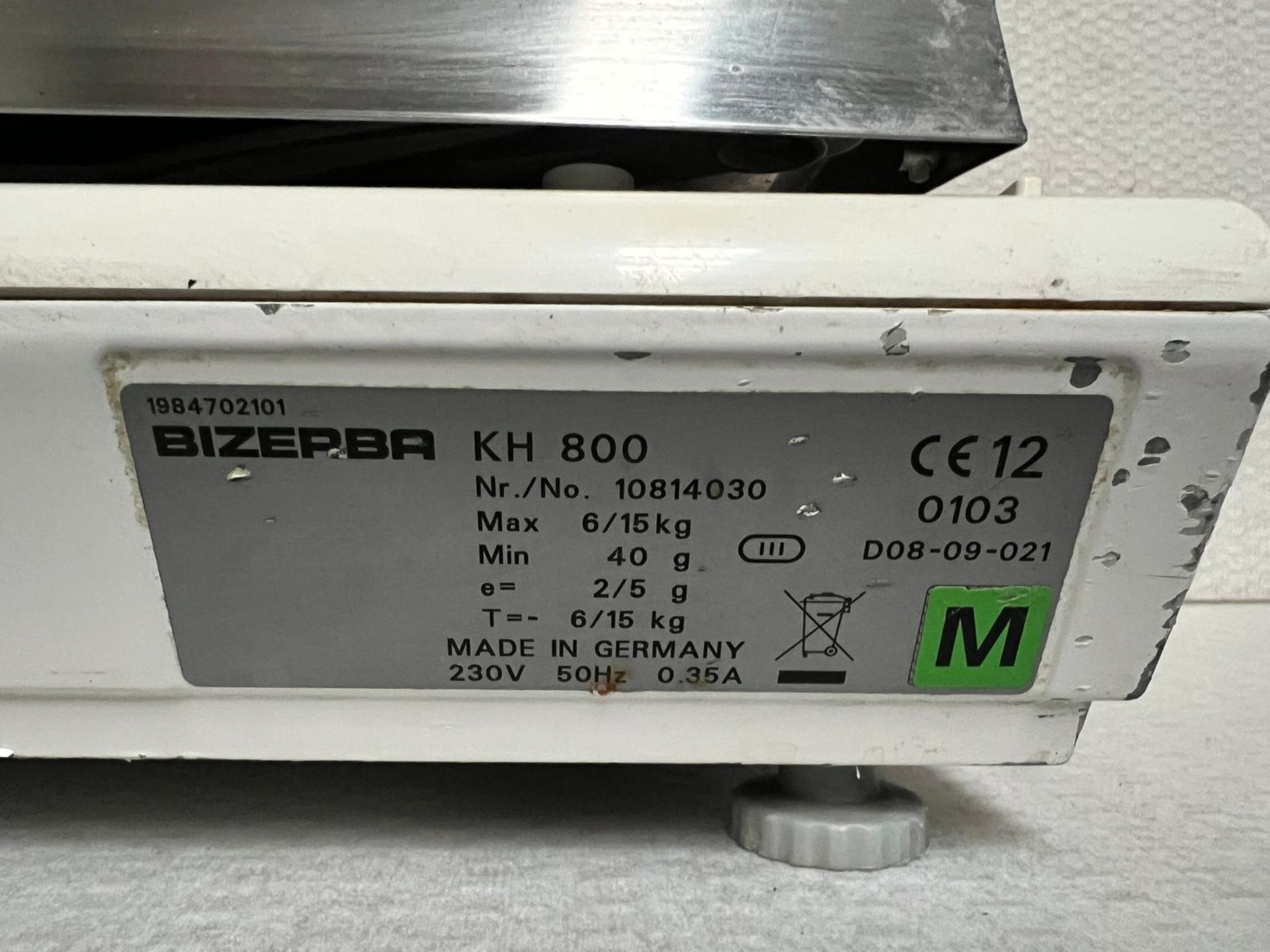 1 x Bizerba KH800 Retail Scales - PC Bases Scales with a 15KG Capacity, Colour Screen and Label - Image 5 of 7