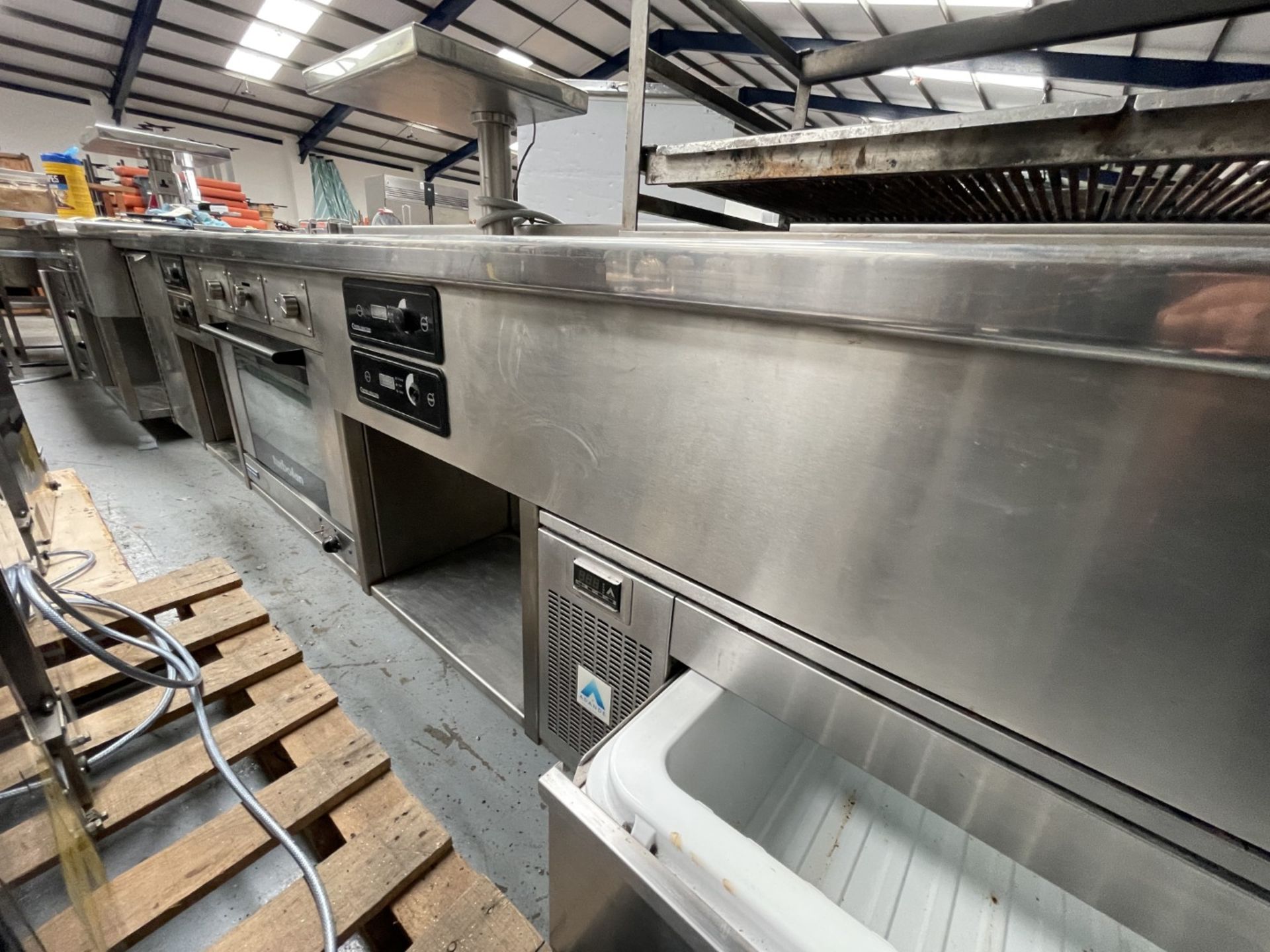 1 x Control Induction 3.6m Cookline Wall Suite for Commercial Kitchens - Features a FriFri Twin Tank - Image 49 of 55