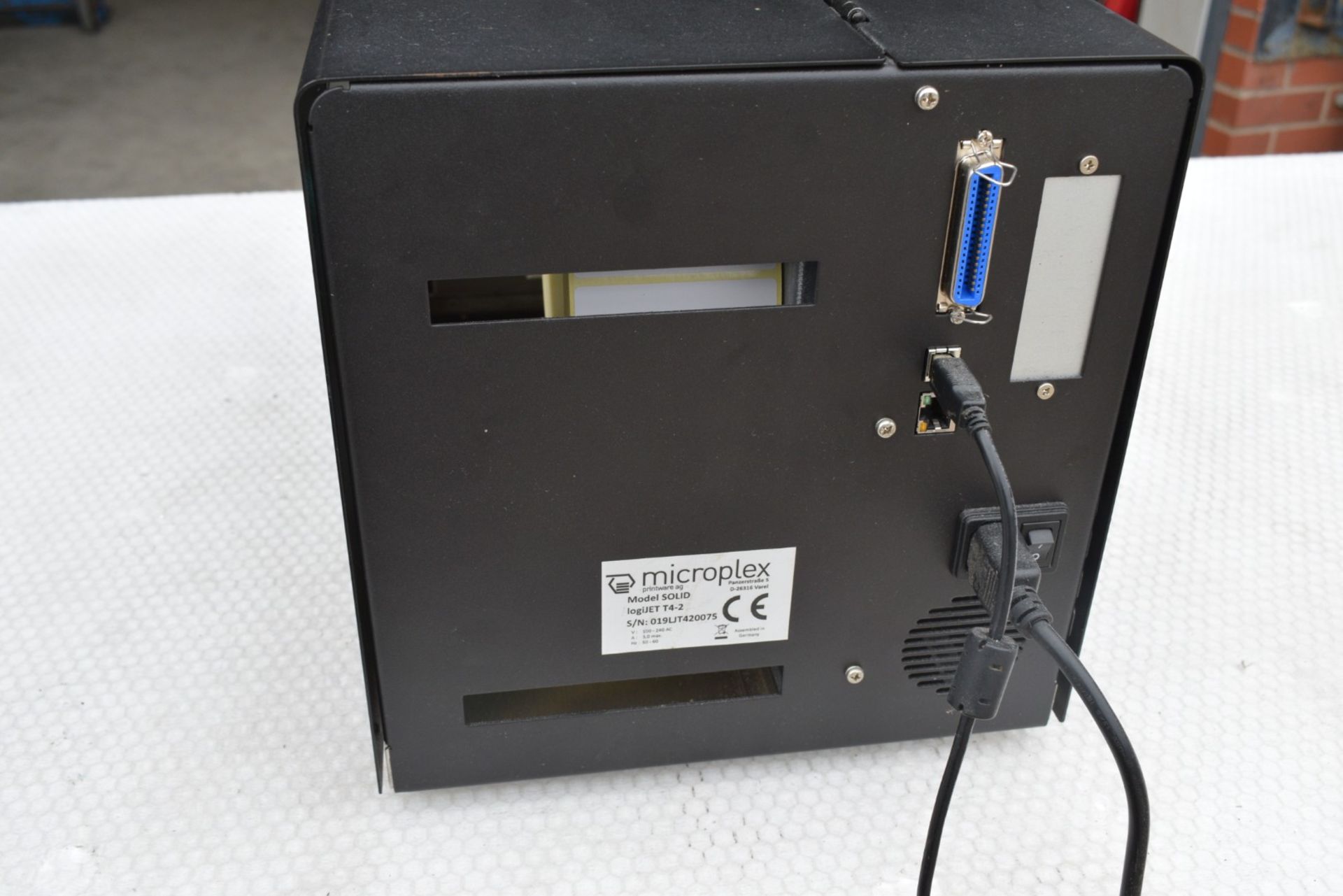 1 x Microplex LogiJET T4-2 Four Inch Thermal Label Printer - Image 5 of 12