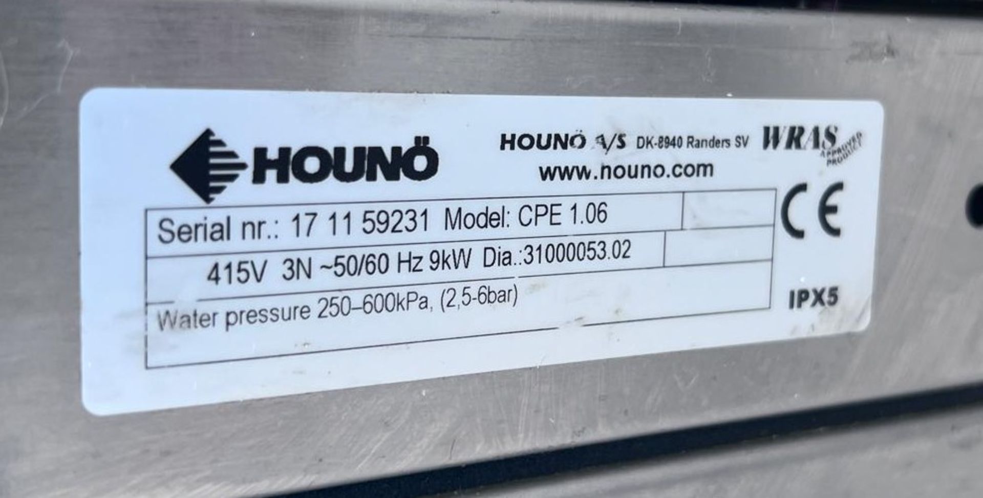 1 x Houno Double 6 Grid Stacked Combi Oven - Model: C 1.06 / CPE 1.06 - Image 4 of 13