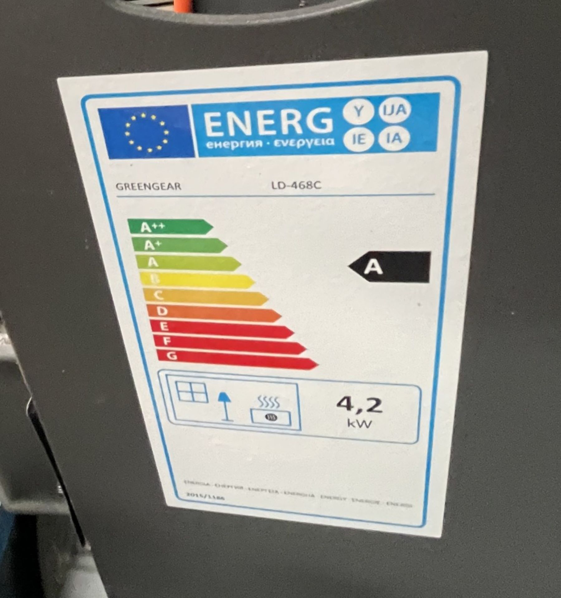 2 x Greengear Baltik Infrared 4.2kW Gas Heaters - Freestanding Portable Design - Image 7 of 13